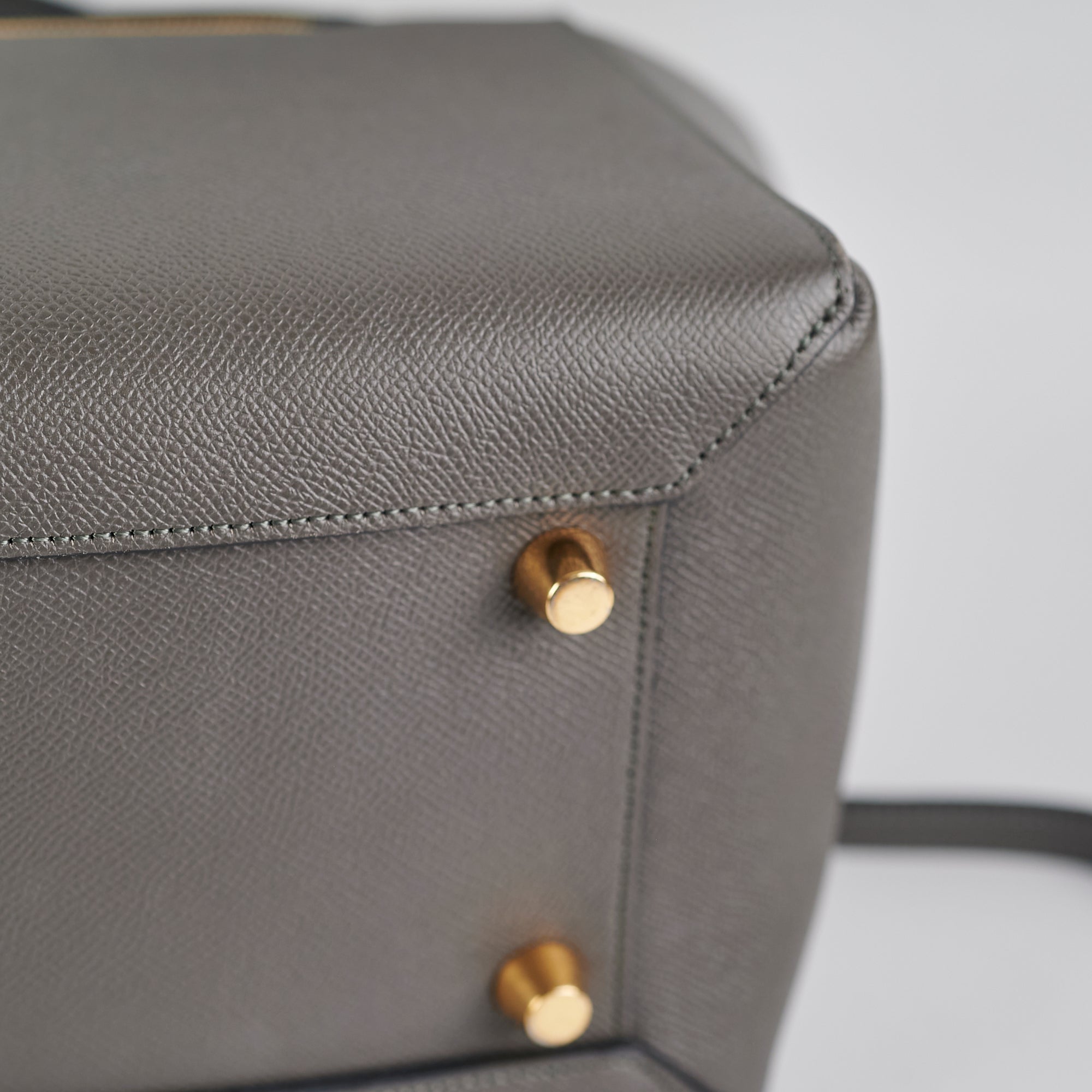 Celine Mini Belt Bag in Dark Grey | Genuine Leather Crossbody Bag for Women | Perfect for Work, Travel & Everyday Use