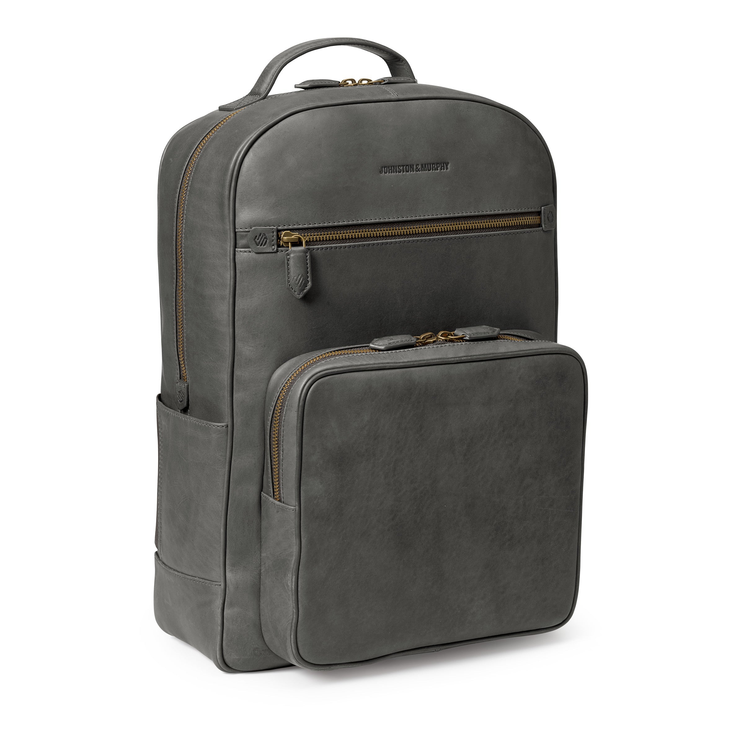 Johnston & Murphy Rhodes Backpack for Men - Stylish & Durable Laptop Backpack with USB Charging Port - Perfect for Work, Travel & College