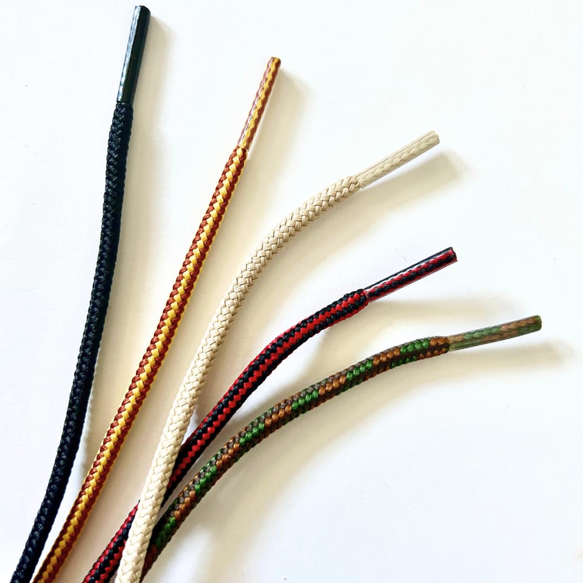 Durable USA-Made Heavy Duty Boot Laces - Extra Strong Shoelaces for Work Boots, Hiking & Outdoor Activities | Ideal for Construction, Military & Tactical Use