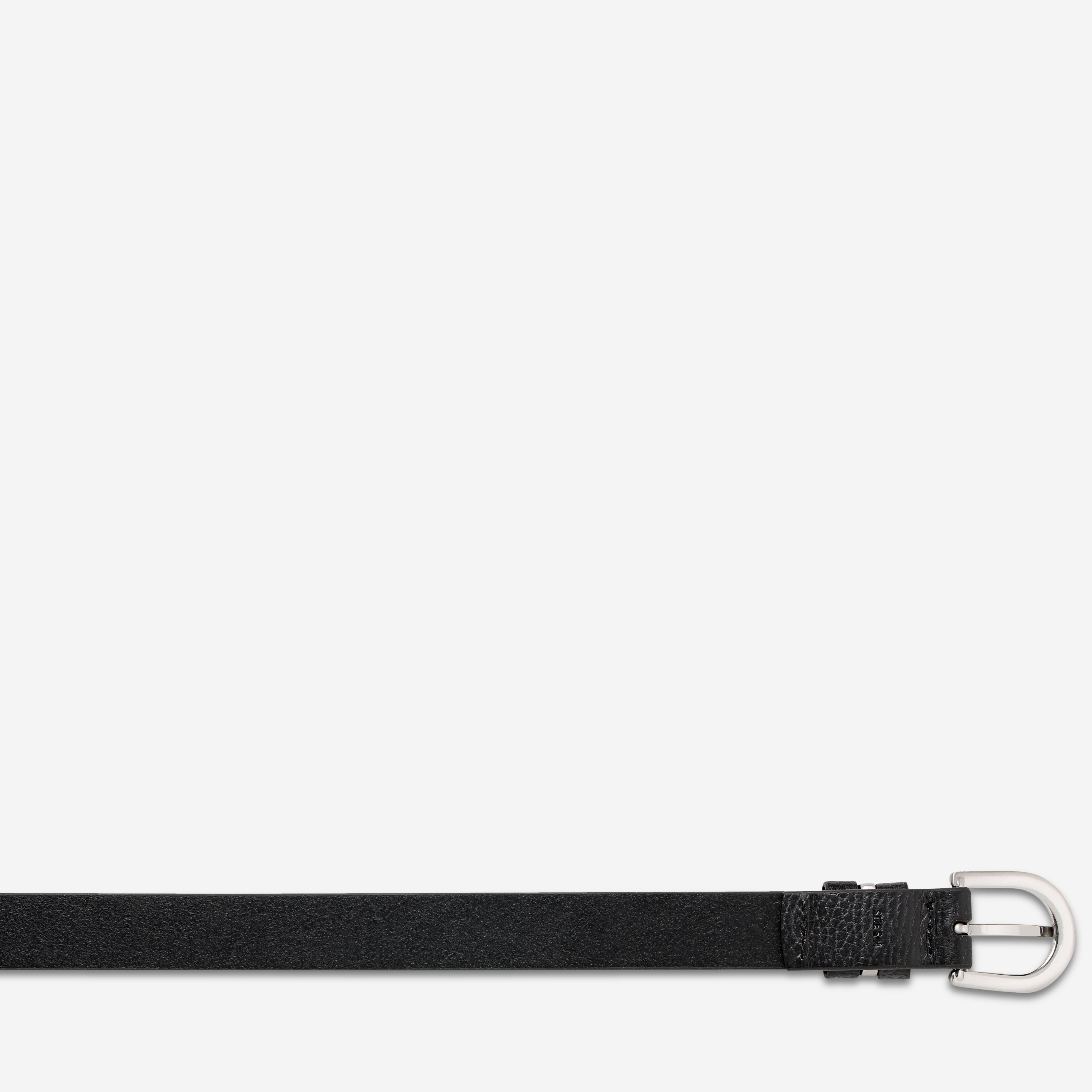 Over And Over Belt - Stylish Black/Silver Adjustable Waist Belt for Women & Men | Perfect for Casual Wear, Office Outfits & Fashion Accessories