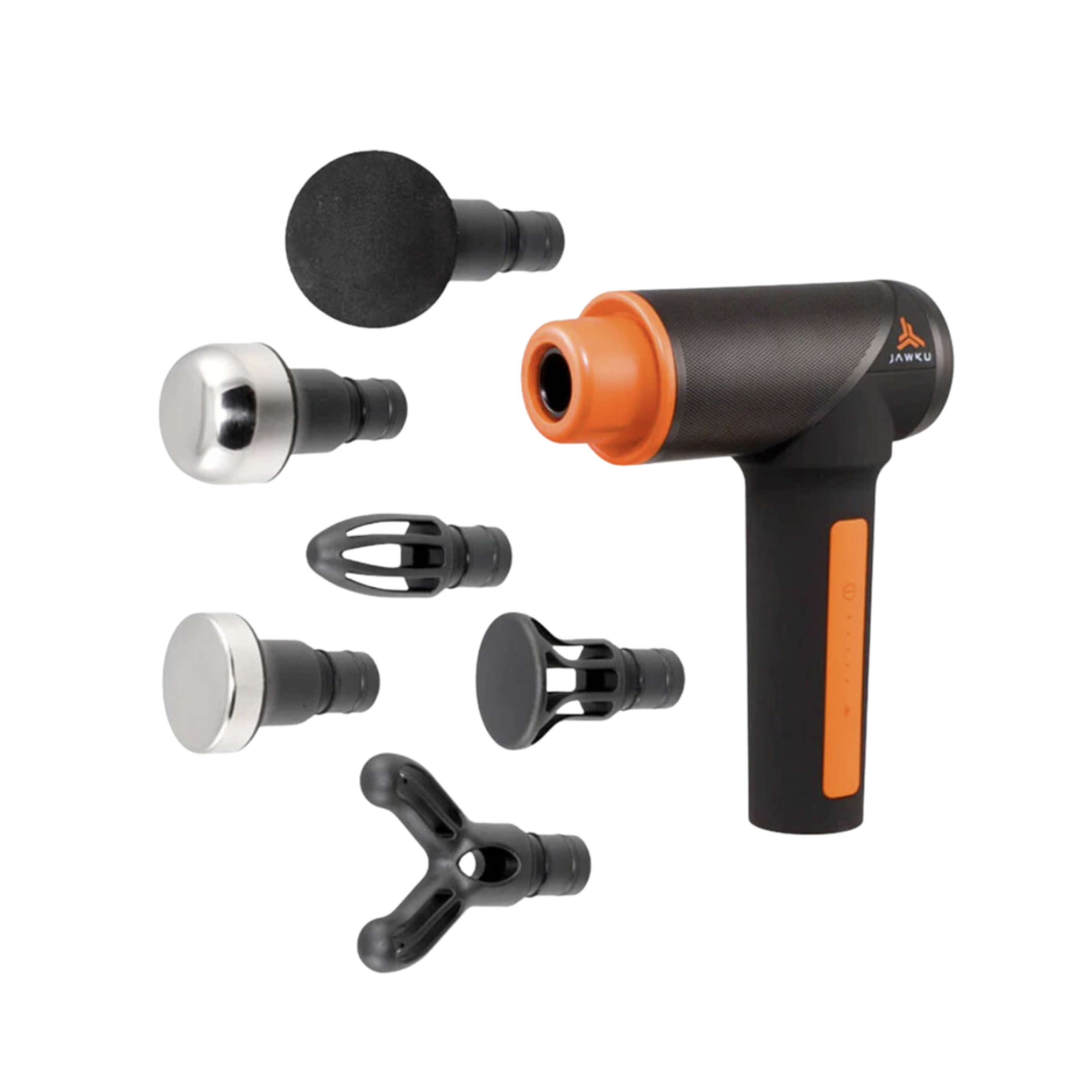 Jawku Muscle Blaster Chrome - Premium Muscle Recovery & Massage Tool for Athletes & Fitness Enthusiasts - Perfect for Post-Workout Recovery, Pain Relief & Deep Tissue Therapy