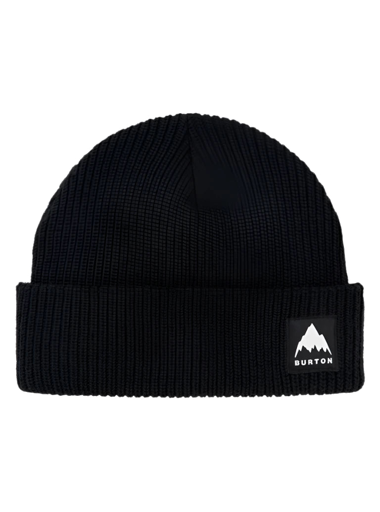 Burton Recycled VT Beanie 2025 - Eco-Friendly Winter Hat for Men & Women - Warm Fleece Lined Skull Cap for Skiing, Snowboarding & Outdoor Activities