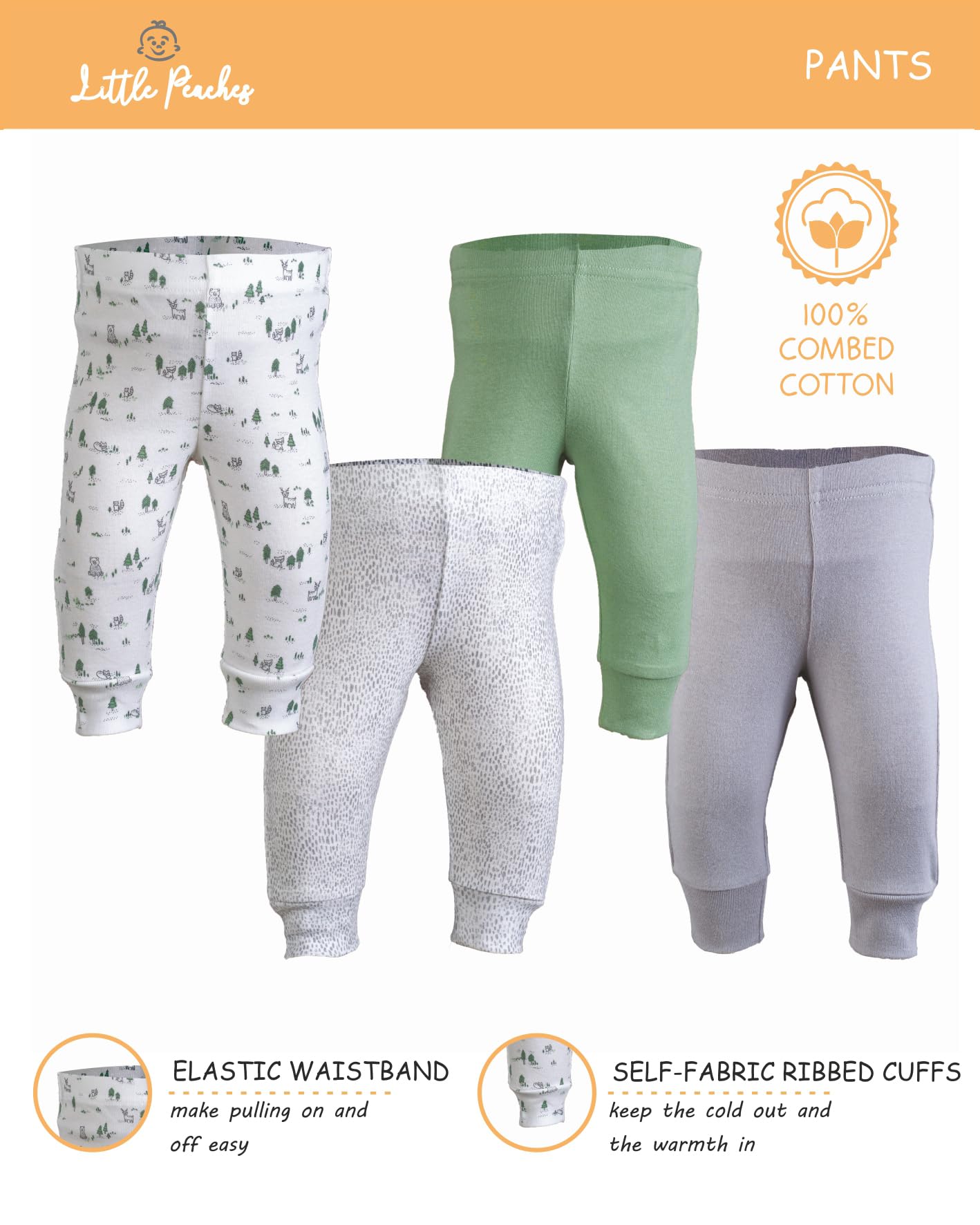 Newborn Baby Girl Clothes - 100% Cotton Soft & Breathable Outfits for 0-6 Months | Essential Baby Girl Gifts for Shower, Birthday & Newborn Photography
