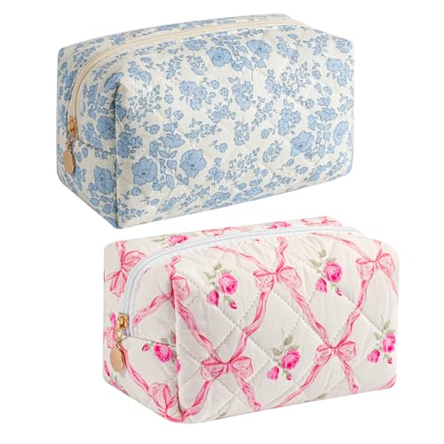 01 Blue Floral+ Pink Rose