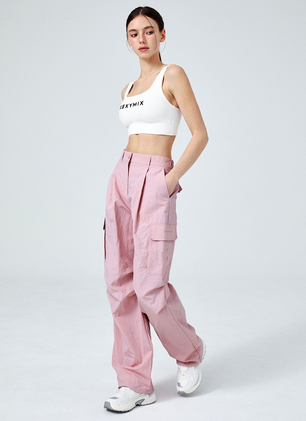 Comfortable Utility Wide Leg Pants for Women - Stretchy Casual Lounge Pants for Home, Work & Travel | Plus Size Options Available