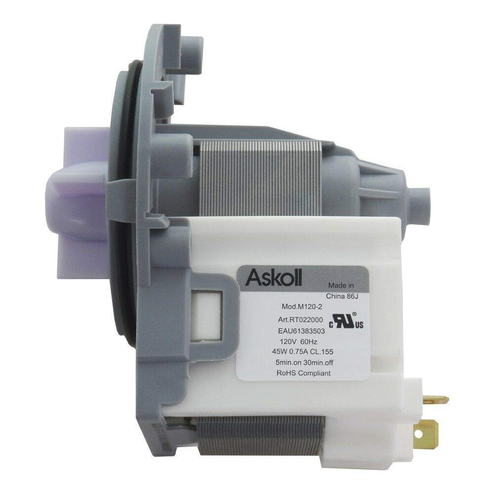 LMQHZDK Washing Machine Water Pump Replacement for EAU61383503, AP5620091, 4681EA2001C, 2246861, 4681EA2001V, PS3652448 - High Performance Laundry Repair Part for Home Appliance Maintenance