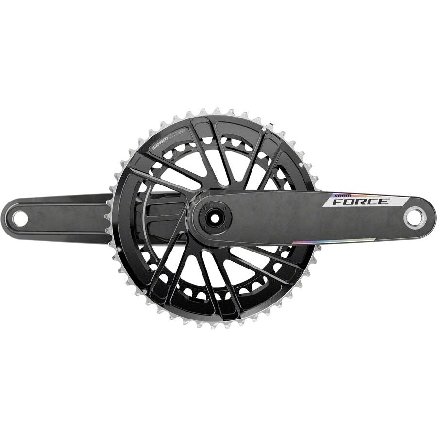 SRAM Force Crankset 160mm - 12 Speed, 46/33t, 8 Bolt Direct Mount, DUB Spindle, Carbon Fiber, E1 - Compatible with Road Bikes & Gravel Bikes for Enhanced Performance