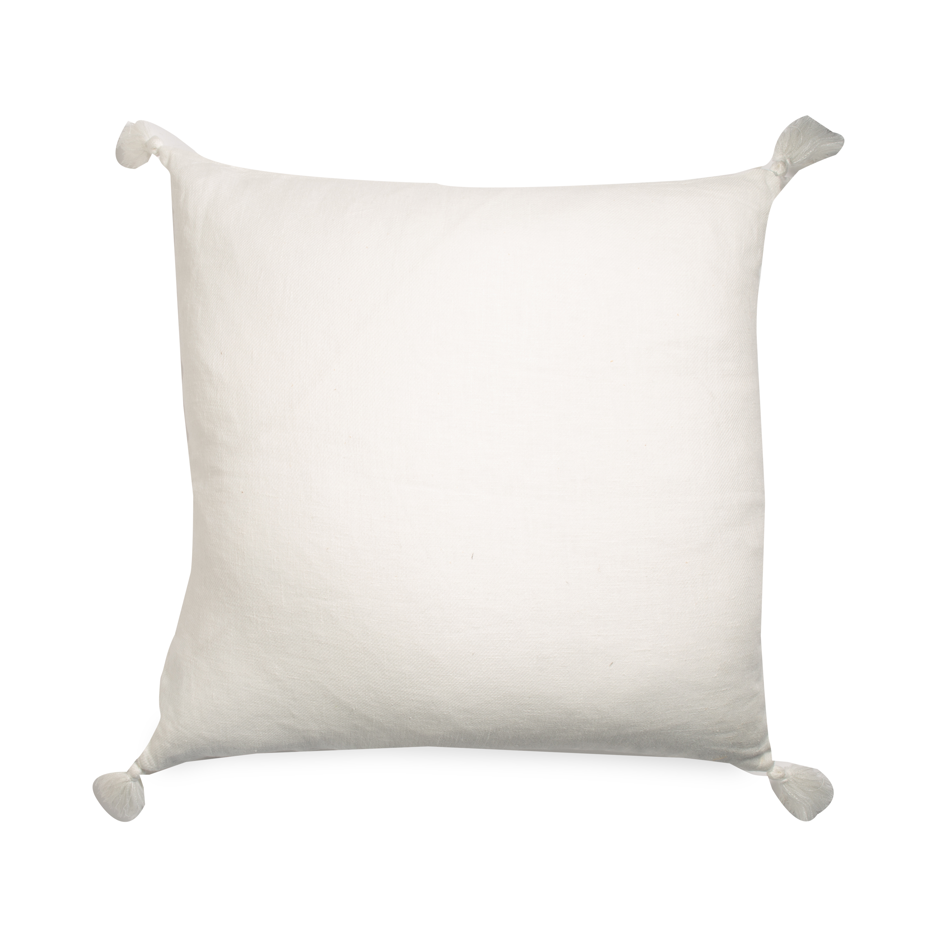 Luxury Linen Tassel Pillow - Soft & Breathable Decorative Throw Pillow for Sofa, Bed, Couch - Perfect for Living Room, Bedroom & Home Decor