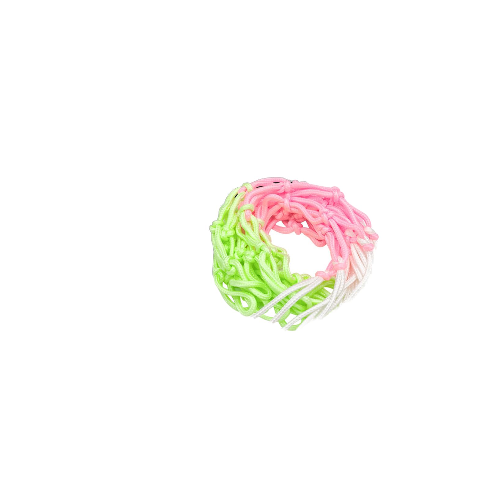 2-Pack Glow in The Dark Basketball Nets - Pink Replacement Basketball Hoop Nets with 12 Loops, Standard Size for Indoor & Outdoor Use - Perfect for Night Games, Driveway Practice, and Backyard Fun