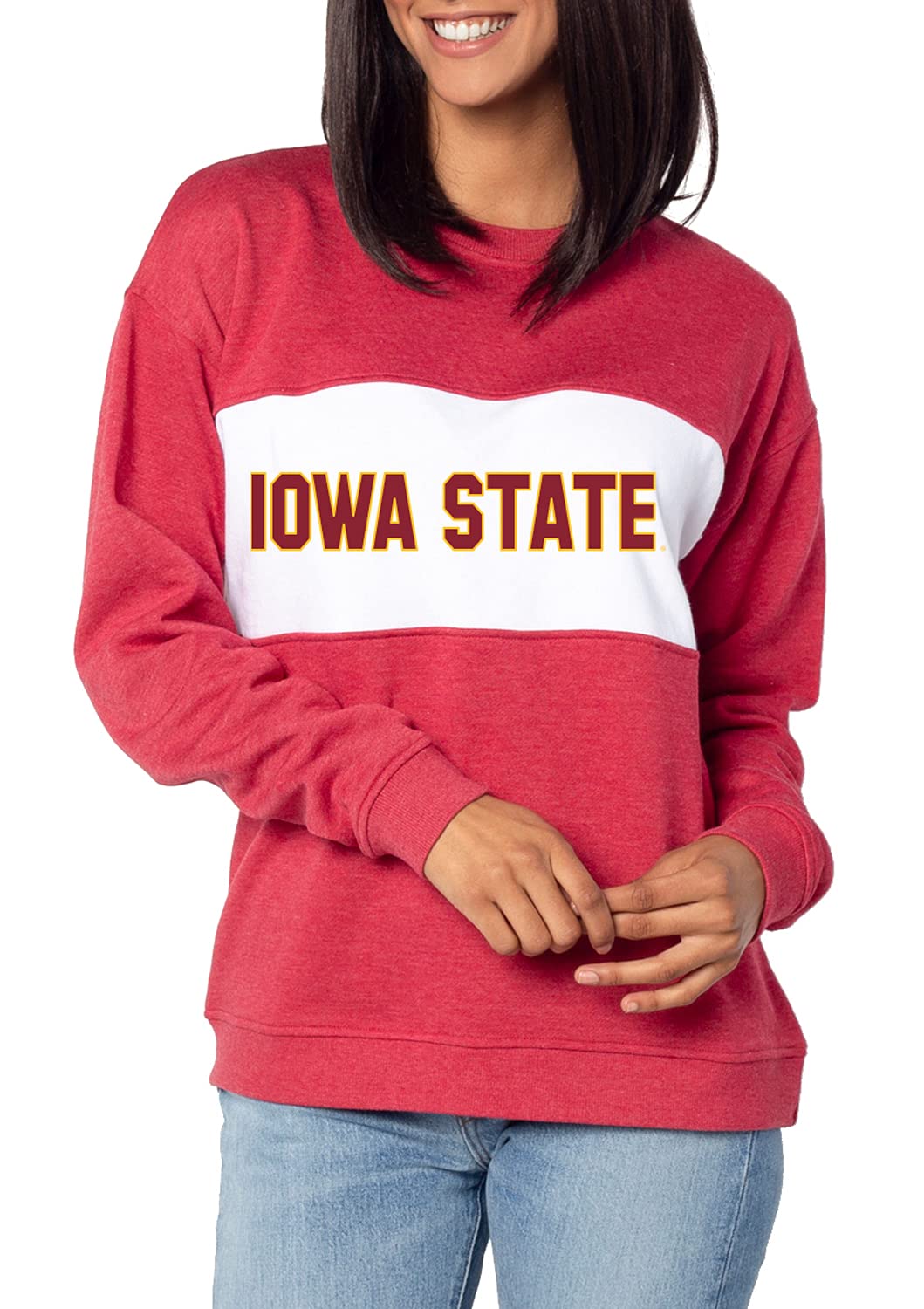 Chicka-D Women's Pendant Sweatshirt - Cozy Pullover with Stylish Pendant Detail | Perfect for Casual Outfits, Fall Layering & Lounge Wear