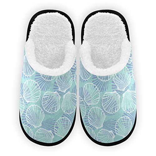 Women's Warm Soft Shell Slippers - Cozy Indoor/Outdoor House Shoes for Home, Lounge & Backyard Comfort - Non-Slip Slip-On Design