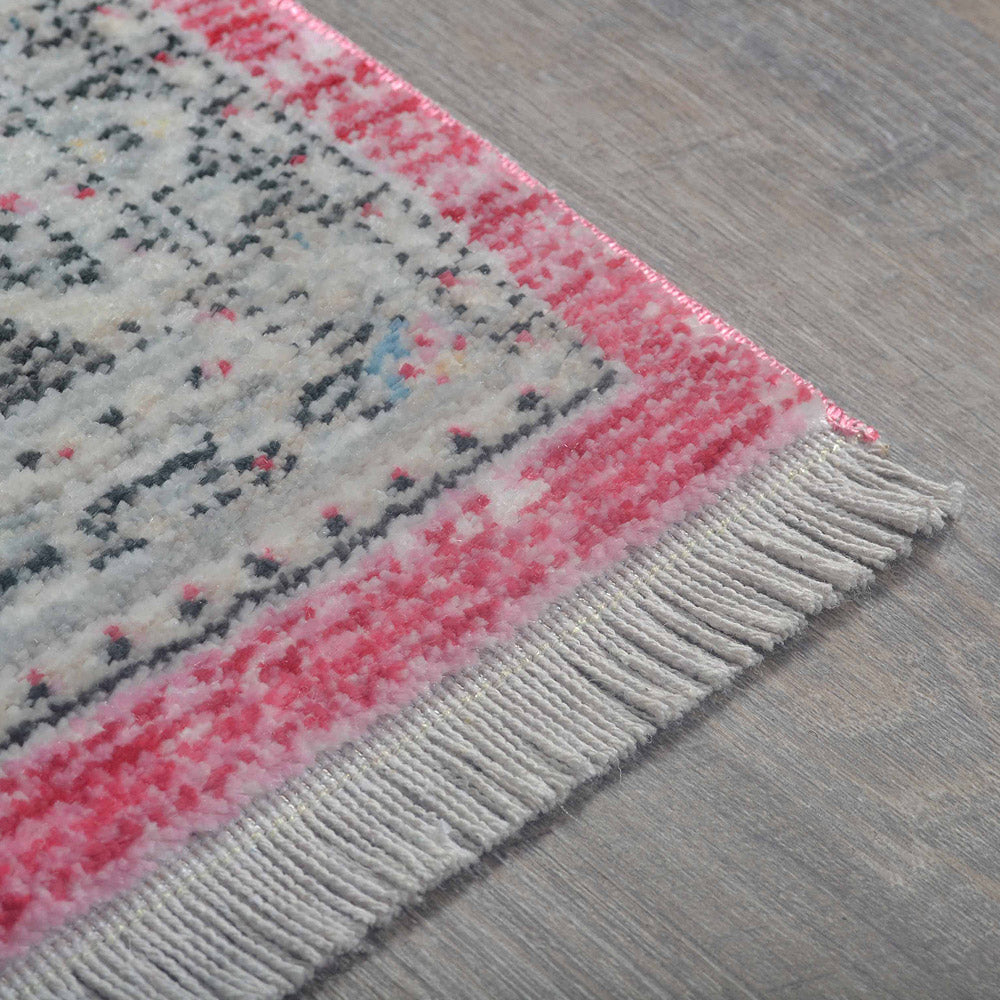 Rugoria Machine Woven Area Rug - Soft & Durable Home Decor for Living Room, Bedroom, Office | Non-Slip & Easy to Clean