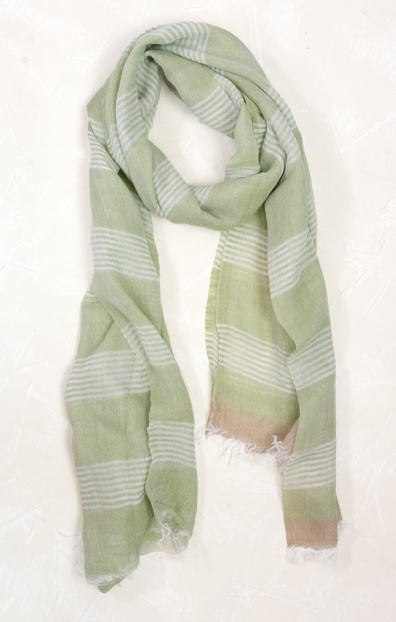 Lottie Lightweight Striped Scarf for Women - Soft & Breathable Fashion Accessory - Perfect for Fall, Winter & Spring Outfits