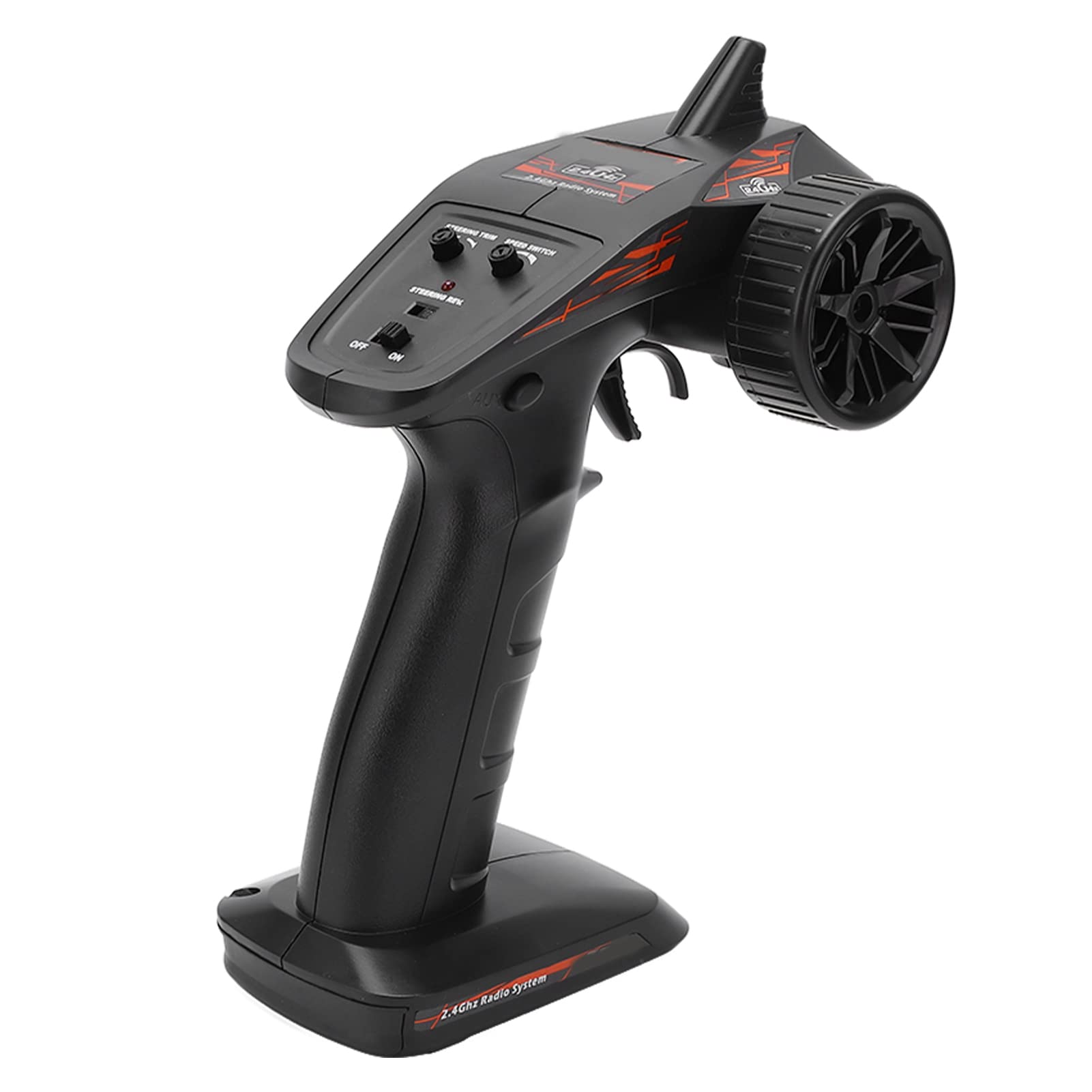 Shanrya RC Radio Transmitter and Receiver Set with 40A Brushed ESC - Stable Signal Transmission for ZD Racing 10 7592 110 RC Car - Perfect for Off-Road Racing and Remote Control Car Enthusiasts