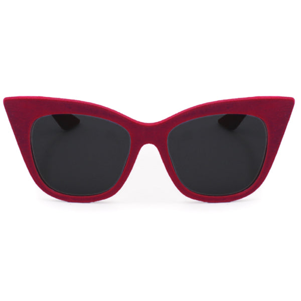 Venice Red Velvet Prescription Glasses - Stylish & Comfortable Eyewear for Women & Men | Perfect for Reading, Driving & Daily Use