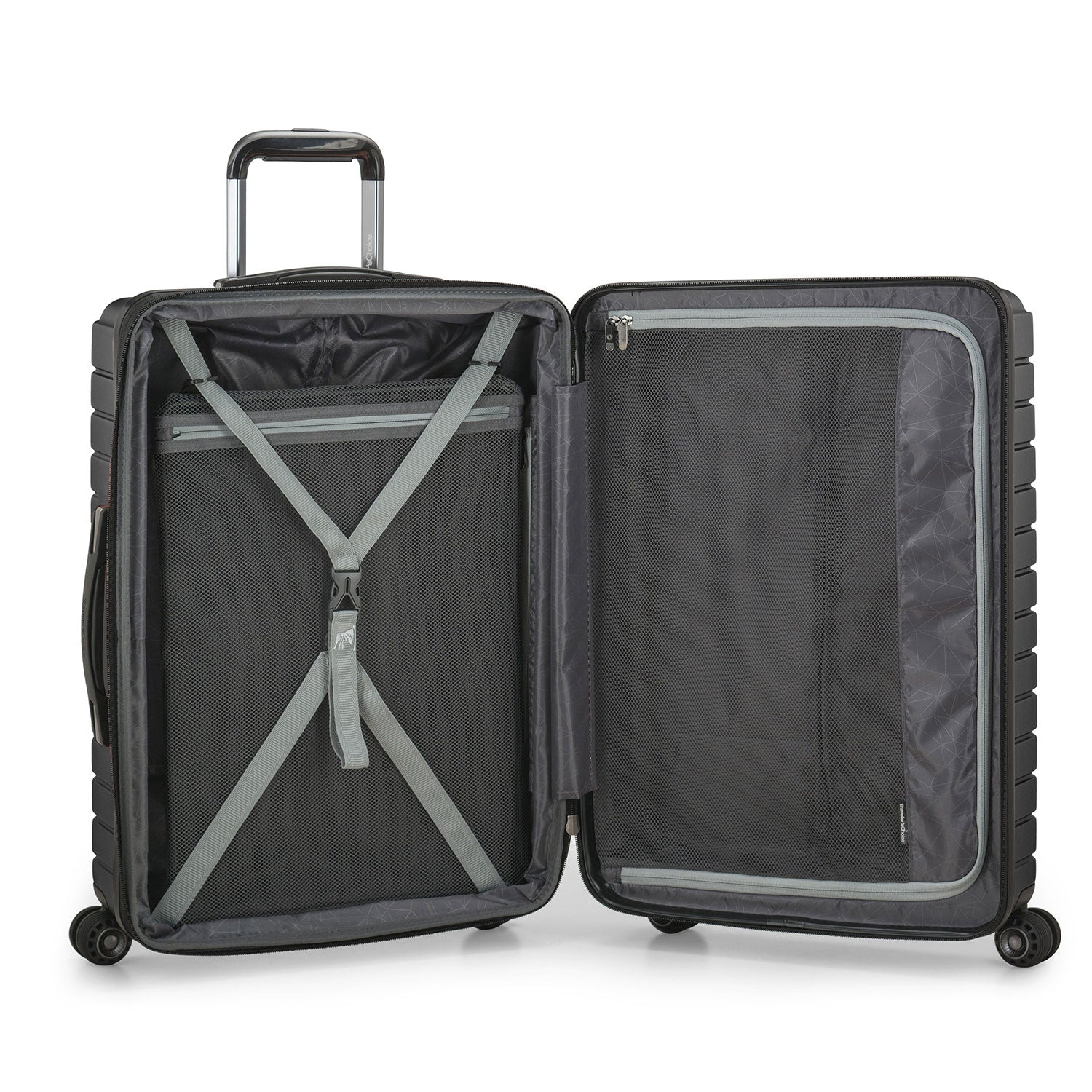 Archer Medium Checked Luggage - Lightweight Spinner Suitcase for Travel, Business & Vacation (20-24 Inch Carry-On, TSA Lock) - Perfect for Airplanes, Road Trips & Weekend Getaways