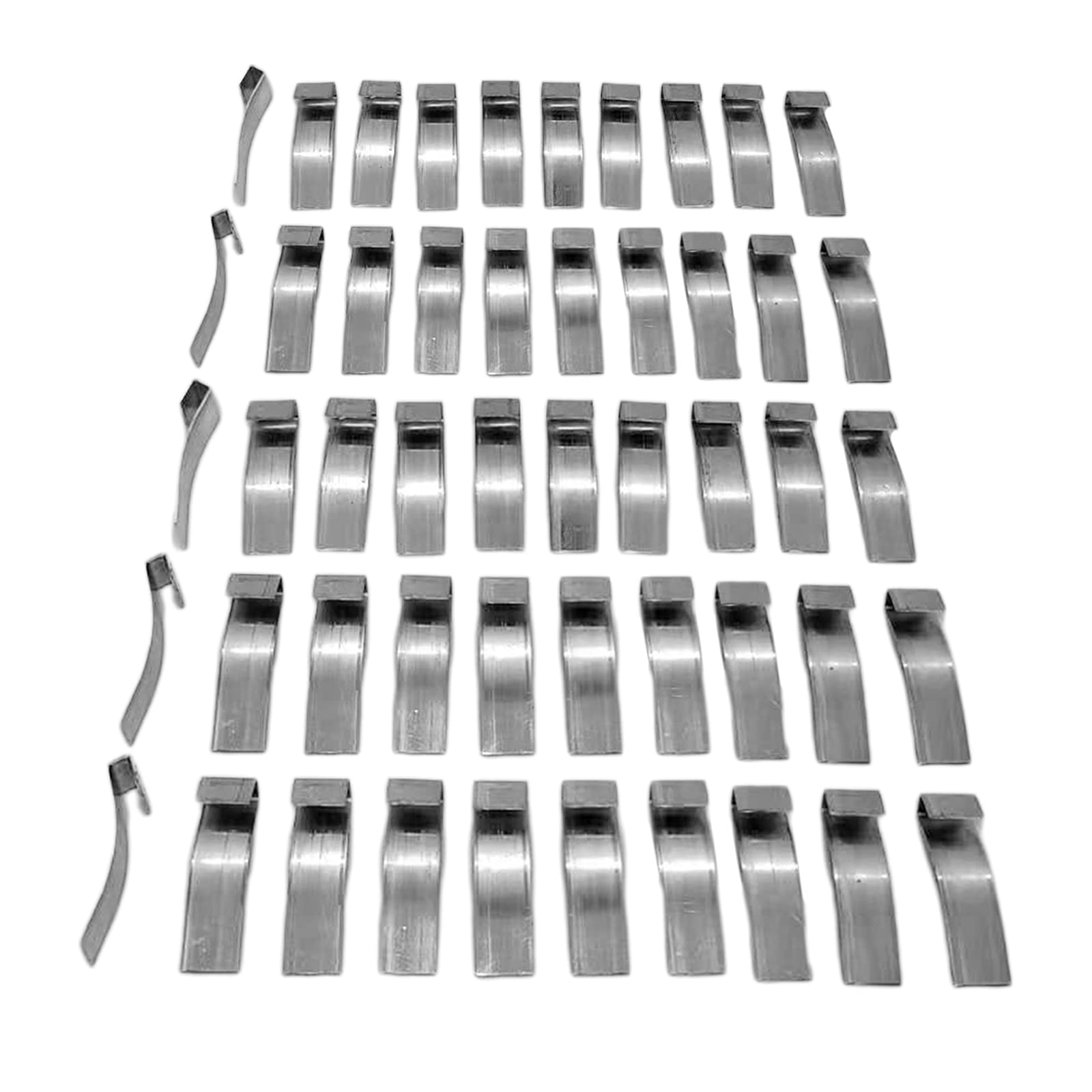 Greenhouse Glass Clamps for Aluminum Frame - Heavy Duty Glass Panel Clips for Greenhouse Construction - Secure Installation for DIY Greenhouse, Garden Shed & Sunroom Projects