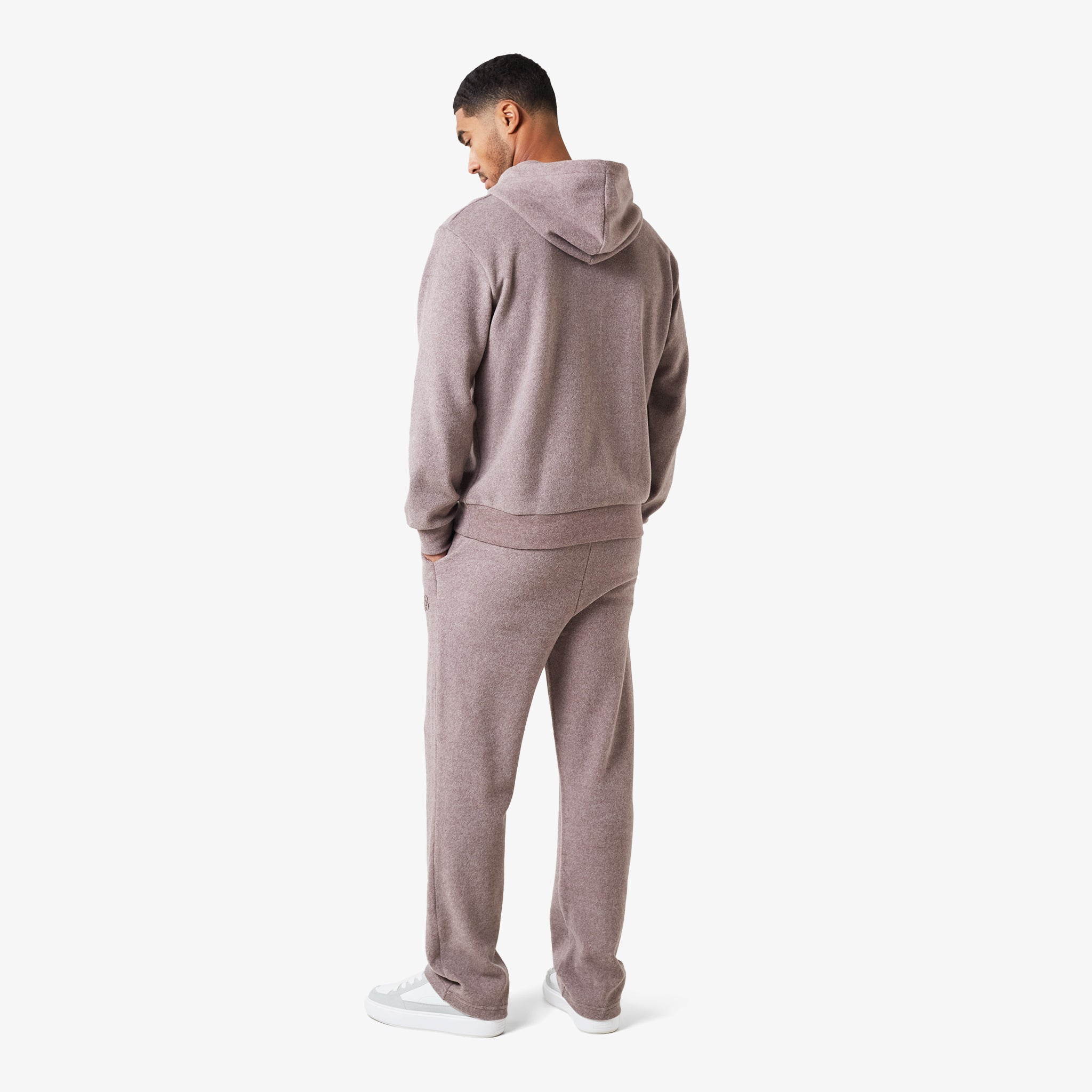 Dark Brown Knit Tracksuit for Women | Cozy Lounge Set | Perfect for Yoga, Running & Casual Wear