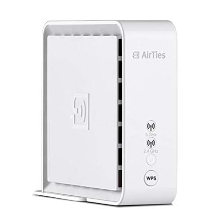 AT&T Air 4920 AirTies Smart WiFi Extender - White | Boost Home & Office Wireless Coverage for Streaming & Gaming