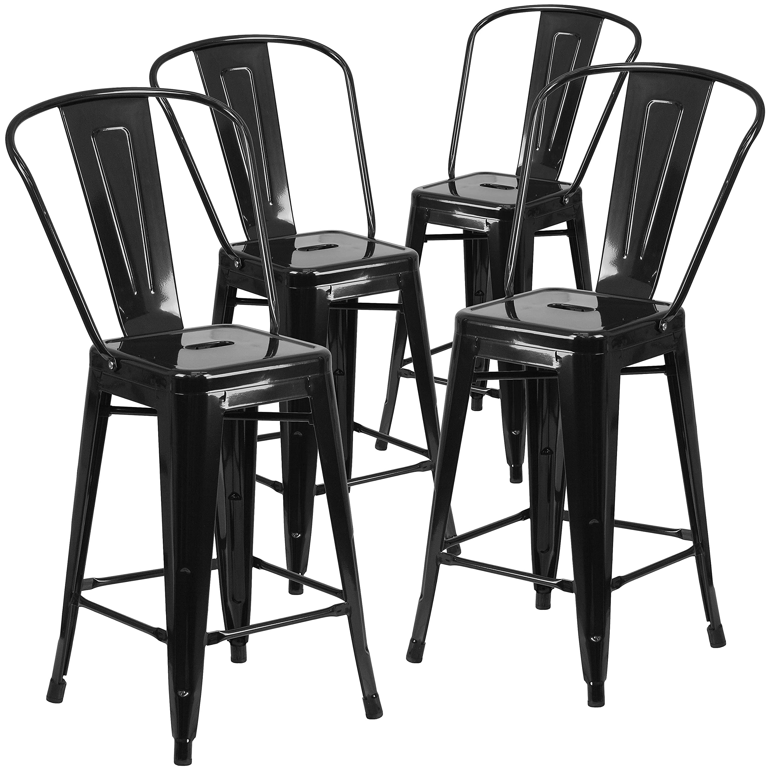 Flash Furniture Lily 4-Pack 24