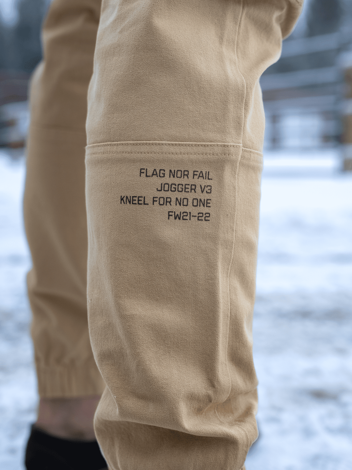 FOREVER JOGGERS - Comfortable Men's Jogger Pants in Khaki | Perfect for Running, Gym & Casual Wear