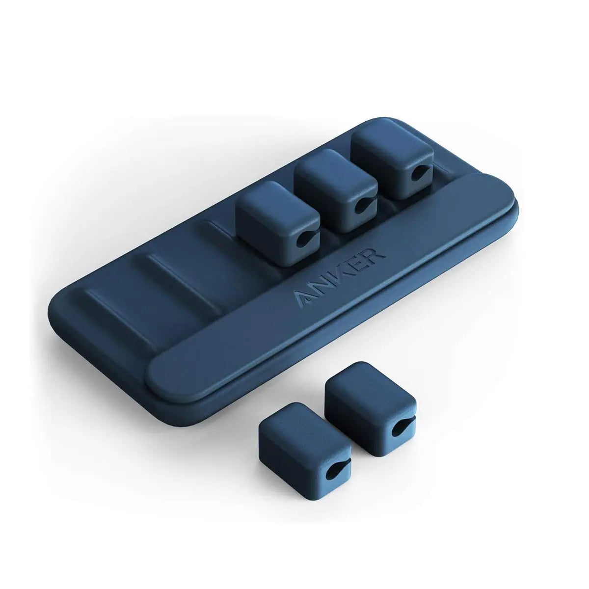 Anker Magnetic Cable Organizer Holder A8891 - Secure & Tangle-Free Charging Solution for iPhone, Android, and Tablets - Perfect for Home, Office, and Travel Use