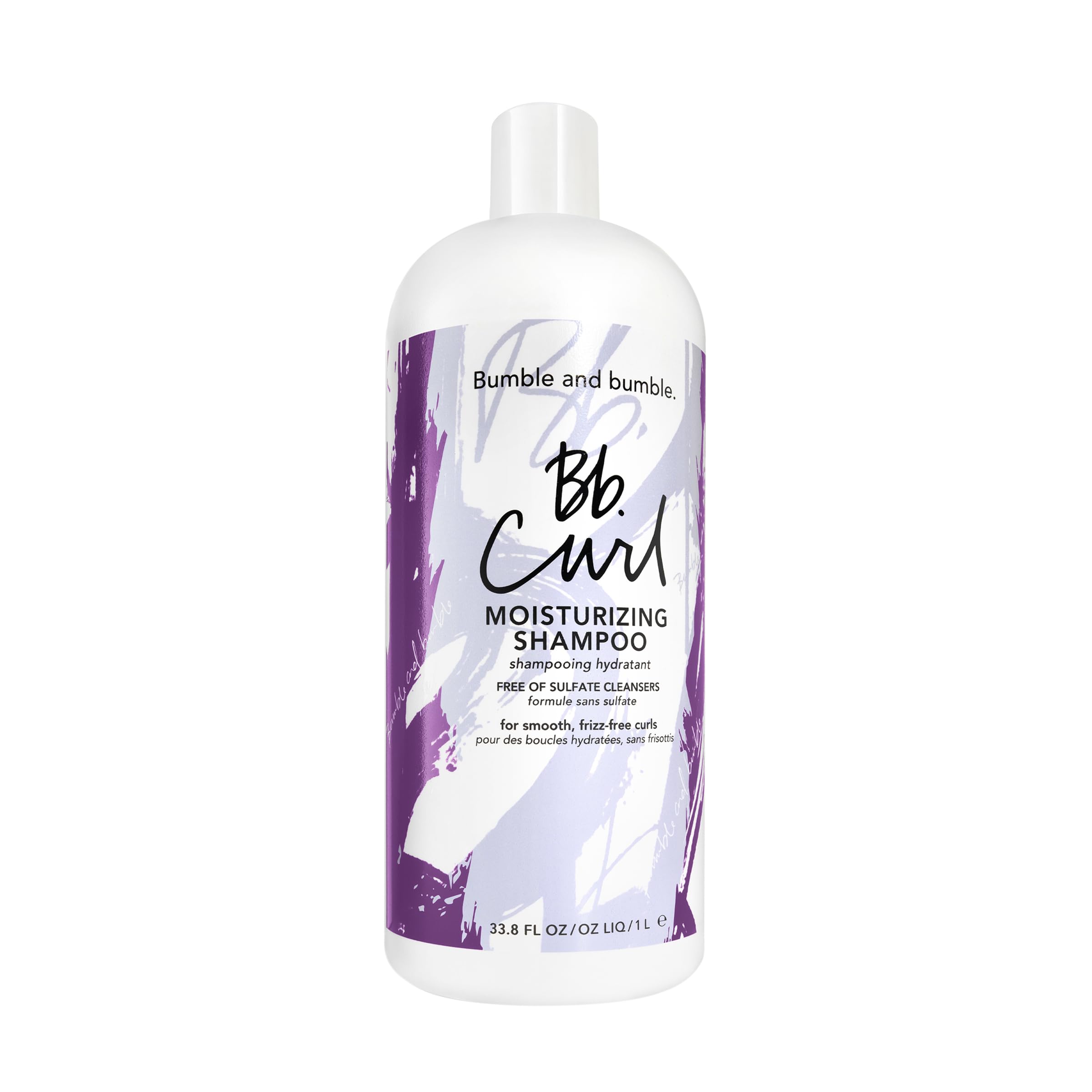 Bumble and Bumble Curl Moisturizing Shampoo for Coily, Curly & Wavy Hair - Hydrating Anti-Frizz Formula with Jojoba Oil, Avocado Oil & Coconut Oil | Color Safe | Perfect for Daily Use & Salon-Quality Results at Home