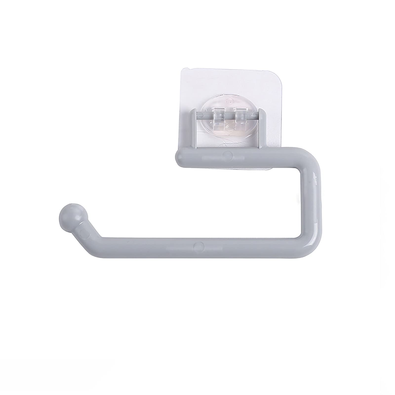 BRZT Wall Mounted Paper Towel Holder - No Drill Kitchen & Bathroom Towel Rack, PP Material Hanging Shelf for Paper Rolls, Cling Film & Cleaning Rags - Perfect for Home, Office, RV and Dorm Organization