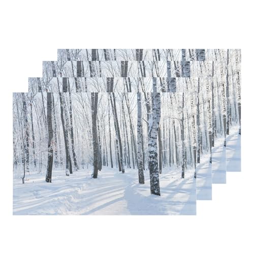 Christmas Snow Tree Whited