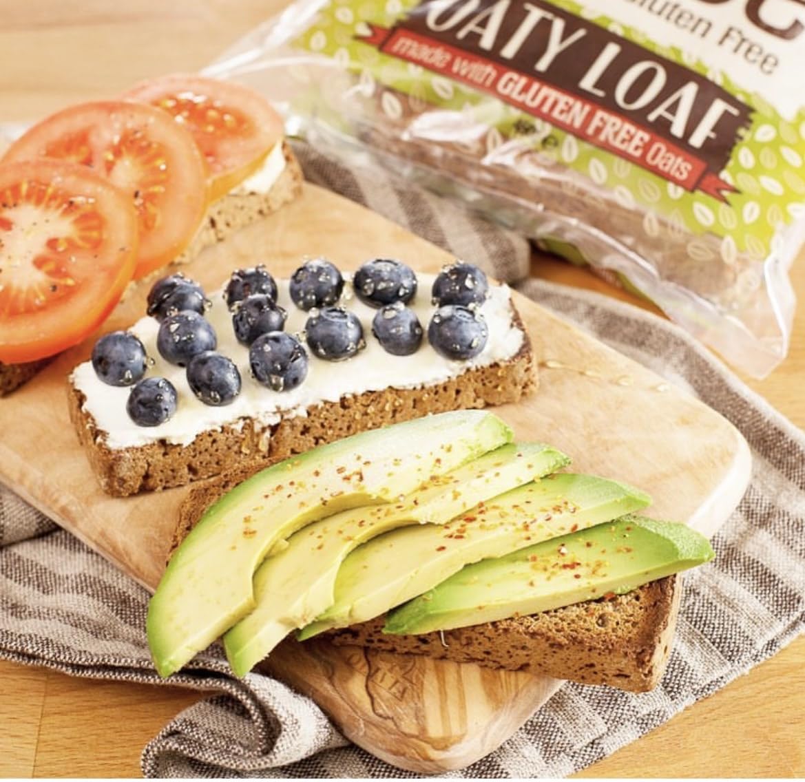 BFree Gluten Free Oat Bread Loaf 12.3 oz (3 Pack) | Vegan, Dairy Free, Wheat Free, Pre-Sliced | Perfect for Sandwiches, Toast & Healthy Breakfasts