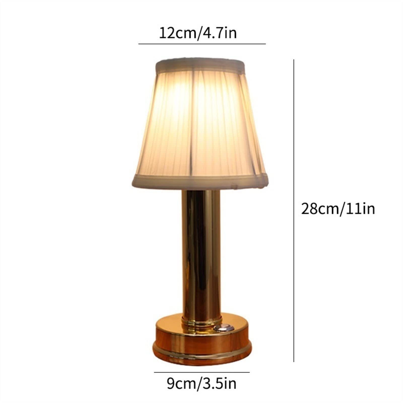 Modern USB Bedside Table Lamp - Nordic Style LED Desk Lamp with Adjustable Brightness for Bedroom, Coffee Shop & Restaurant Atmosphere Lighting | Farmhouse & Art Decor Night Light