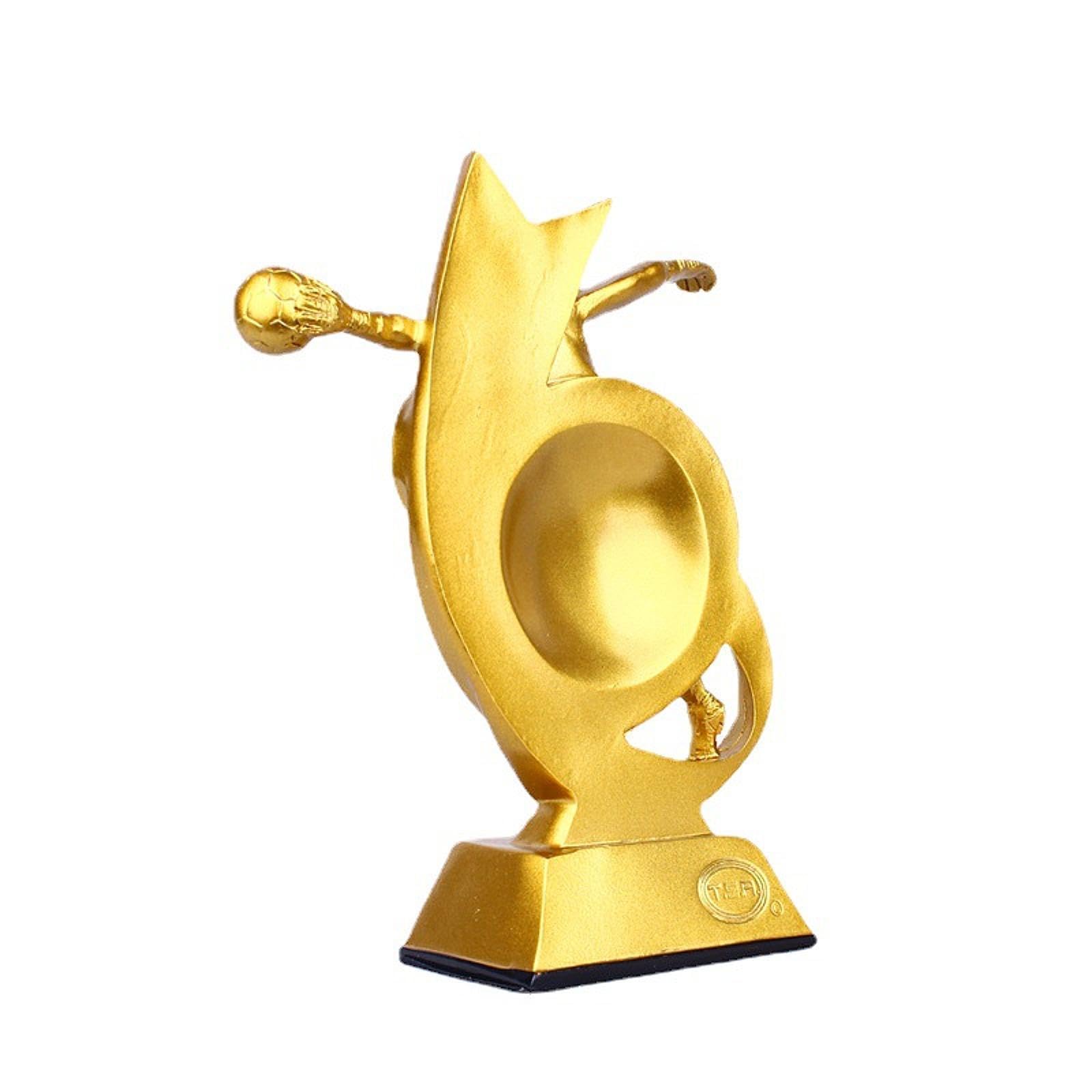 MYCENSE Football Trophy Sculpture - Desktop Championship Award for Sports Fans | Office, Home, Man Cave Decor | Perfect for Gifts, Awards & Sports Themed Rooms
