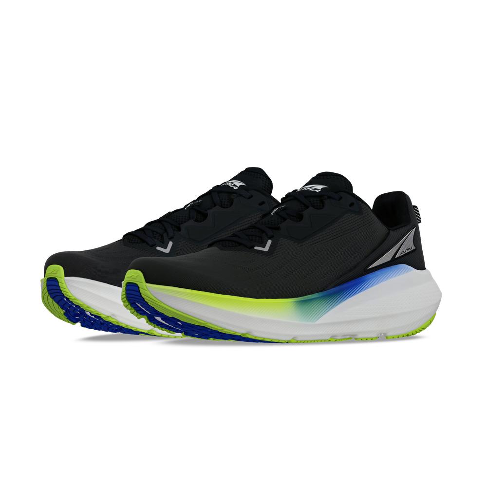 Men's Forward Via Black Blue Sneakers - Lightweight Running Shoes for Men - Comfortable Walking & Gym Workout Shoes - Perfect for Jogging, Training & Casual Wear