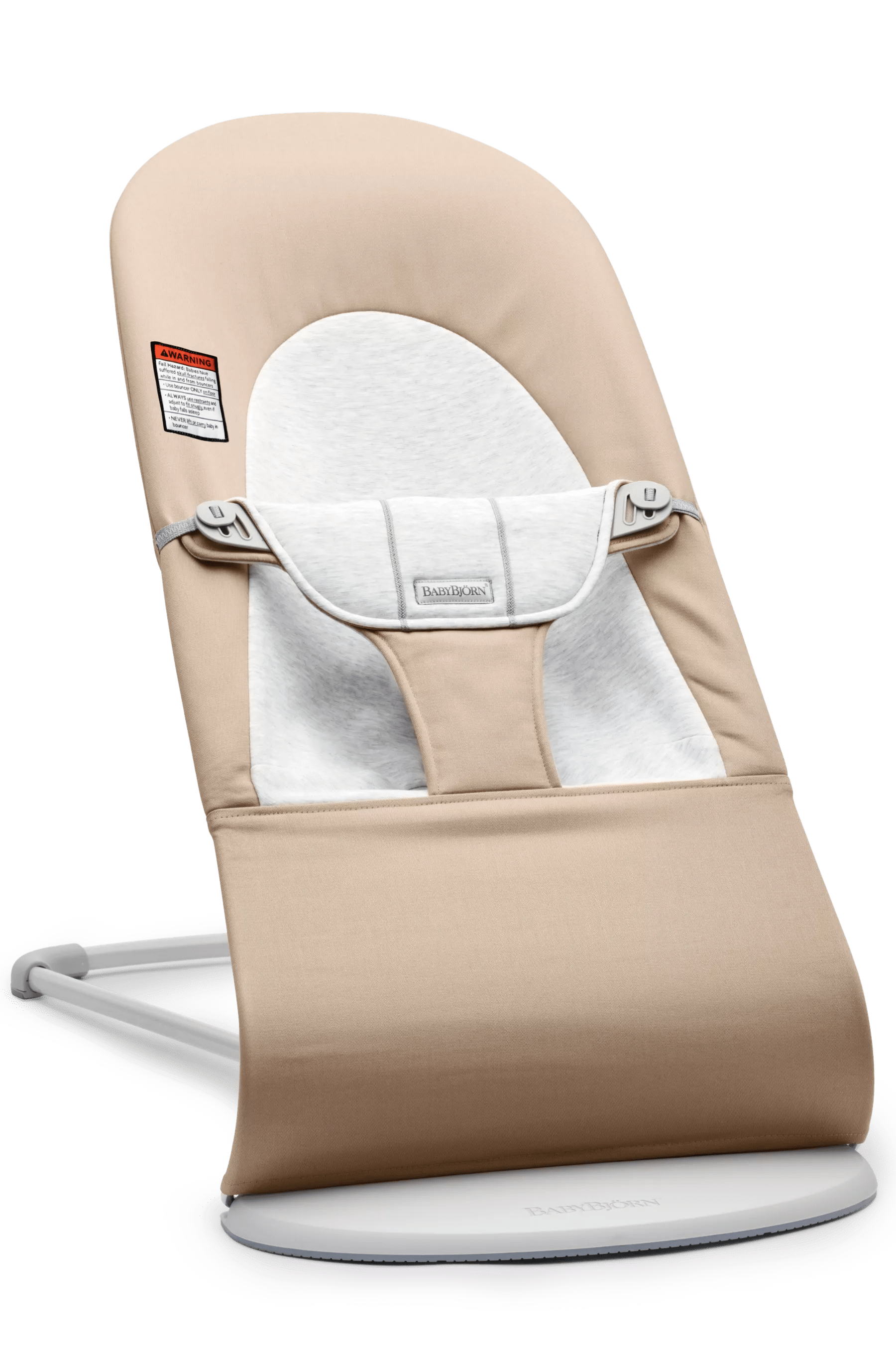 BabyBjorn Bouncer Balance Soft - Premium Cotton & Jersey Baby Bouncer Seat for Newborns to Toddlers - Perfect for Soothing, Playtime & Hands-Free Parenting at Home