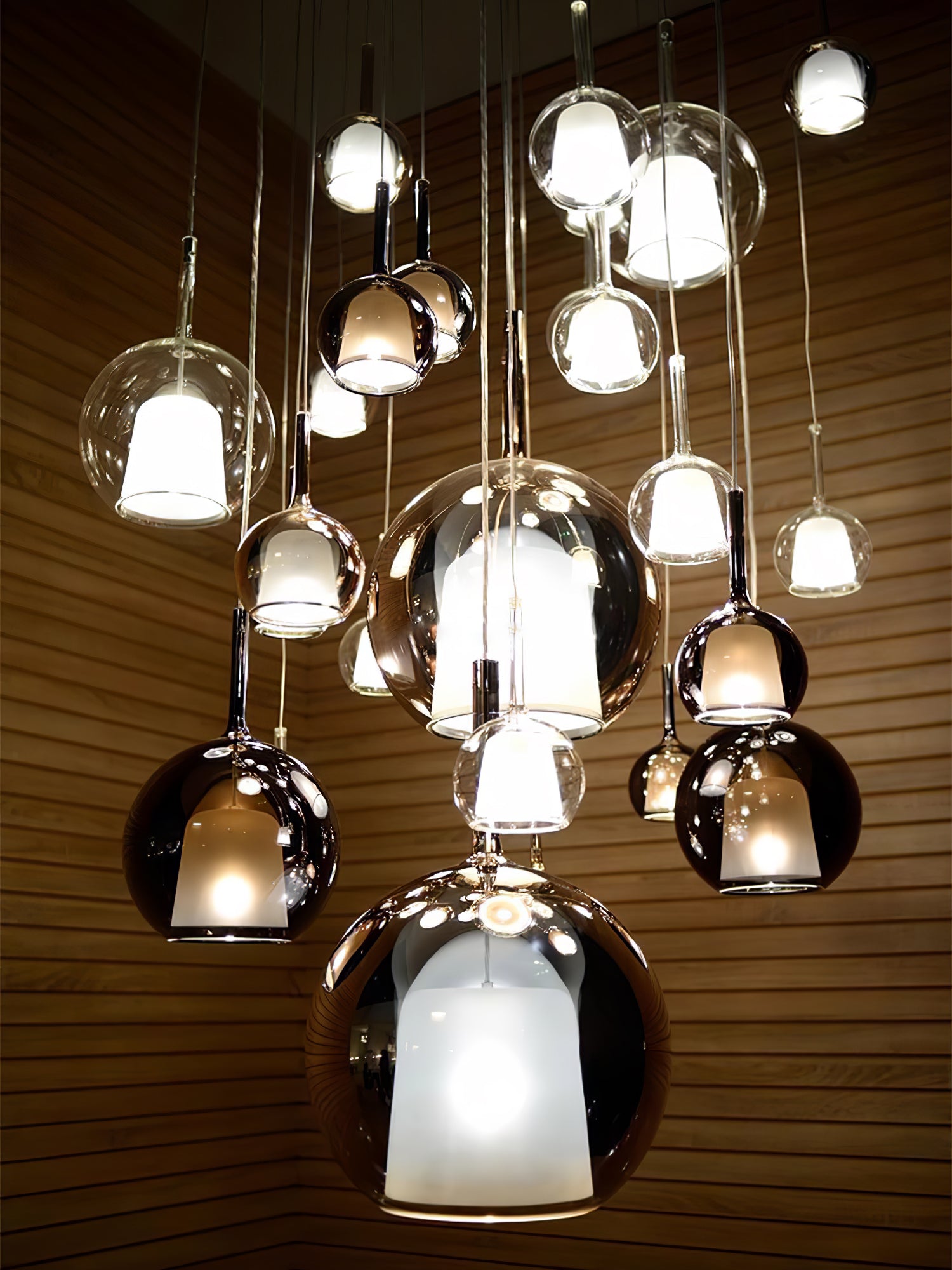 Modern Glo Pendant Light - Elegant Hanging Fixture for Kitchen Island, Dining Room & Bedroom - Dimmable LED Chandelier with Adjustable Height - Perfect for Home Decor & Interior Lighting