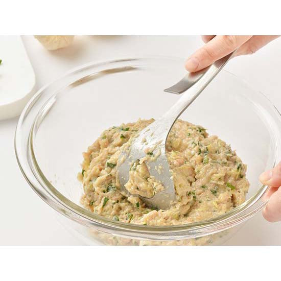 Premium Meat Kneading Spoon - Durable Kitchen Tool for Mixing, Kneading & Tenderizing Meat | Perfect for Meatballs, Burgers & Dough Preparation | Ideal for Home Chefs & Professional Kitchens