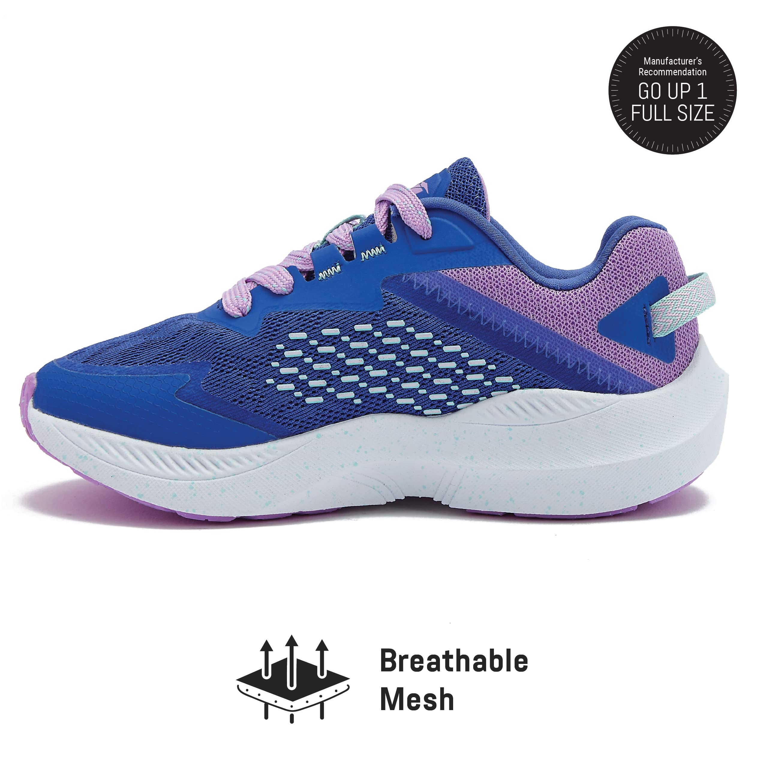 Avia Avi-Storm Girls' Sneakers - Lightweight Tennis, Athletic & Running Shoes for Toddler, Little & Big Kids (Sizes 11-6) - Perfect for School, Sports & Playtime