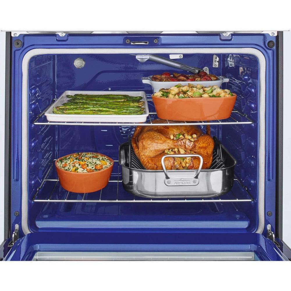 LG LRGL5823S 30-inch 5.8 Cu. Ft. Smart Gas Range with Convection Oven & Air Fryer, Stainless Steel - Perfect for Modern Kitchens, Family Cooking & Holiday Baking