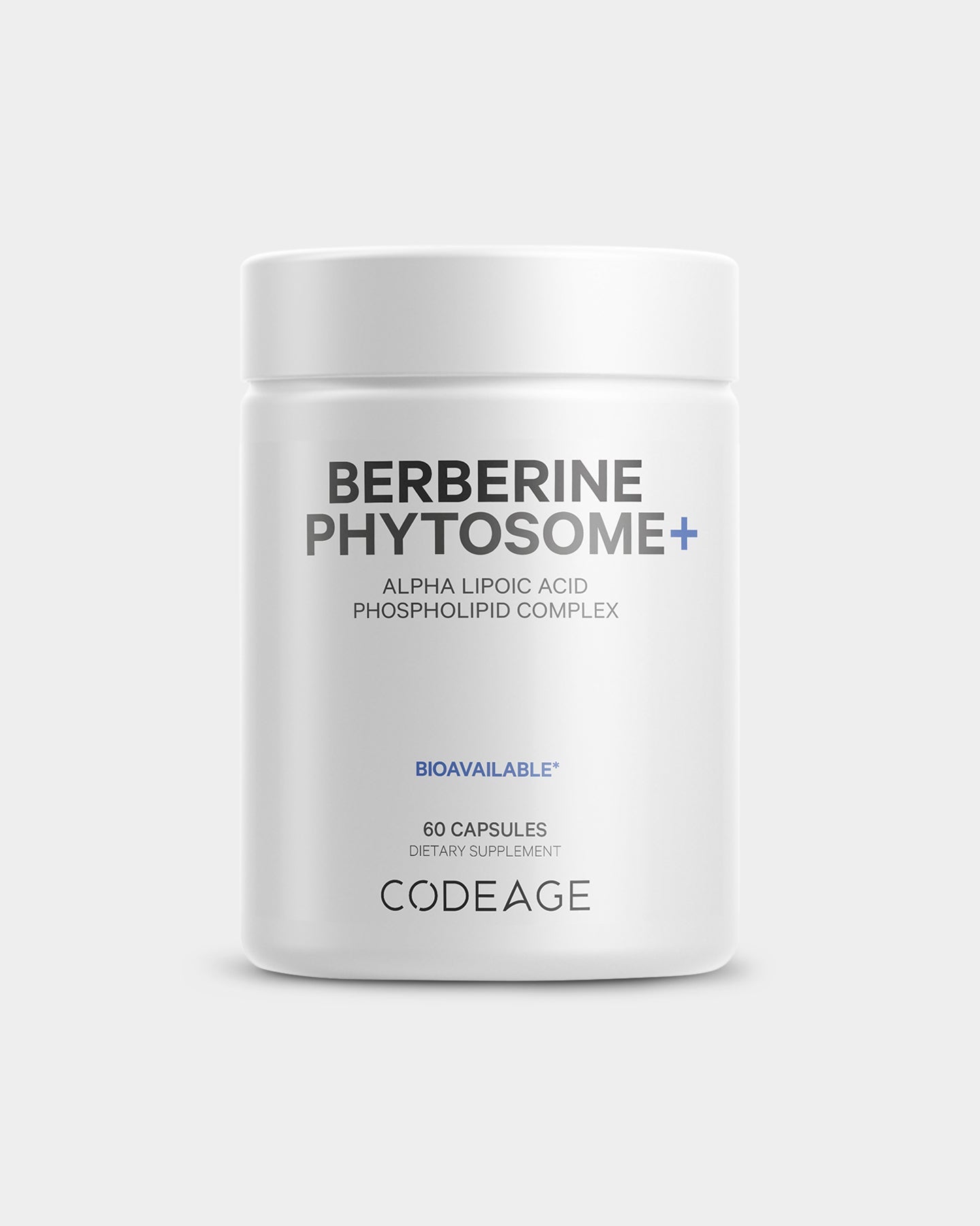 Codeage Berberine Phytosome Supplement - Premium Blood Sugar Support & Digestive Health - Vegan, Non-GMO - Supports Metabolism & Gut Health - Ideal for Daily Wellness & Natural Energy Boost