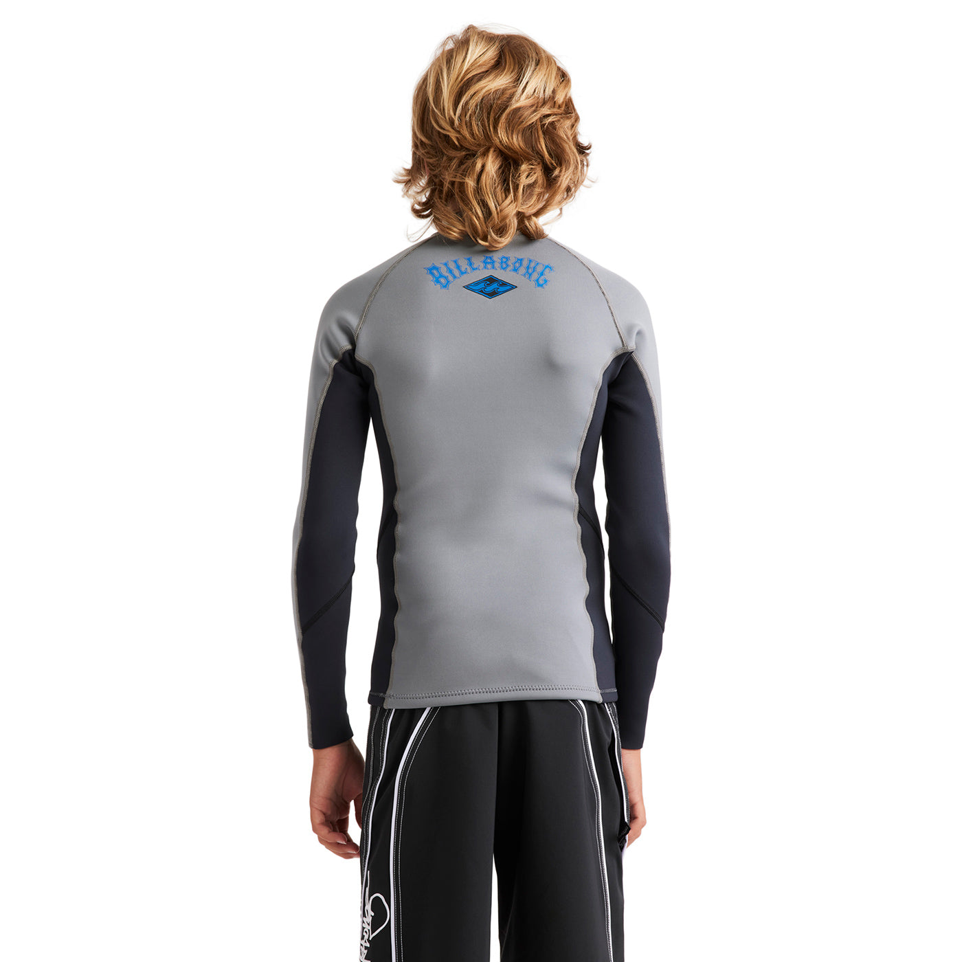 Billabong Boys Absolute 1mm Neoprene Wetsuit Jacket - Kids Surfing & Water Sports Gear for Swimming, Diving & Beach Activities