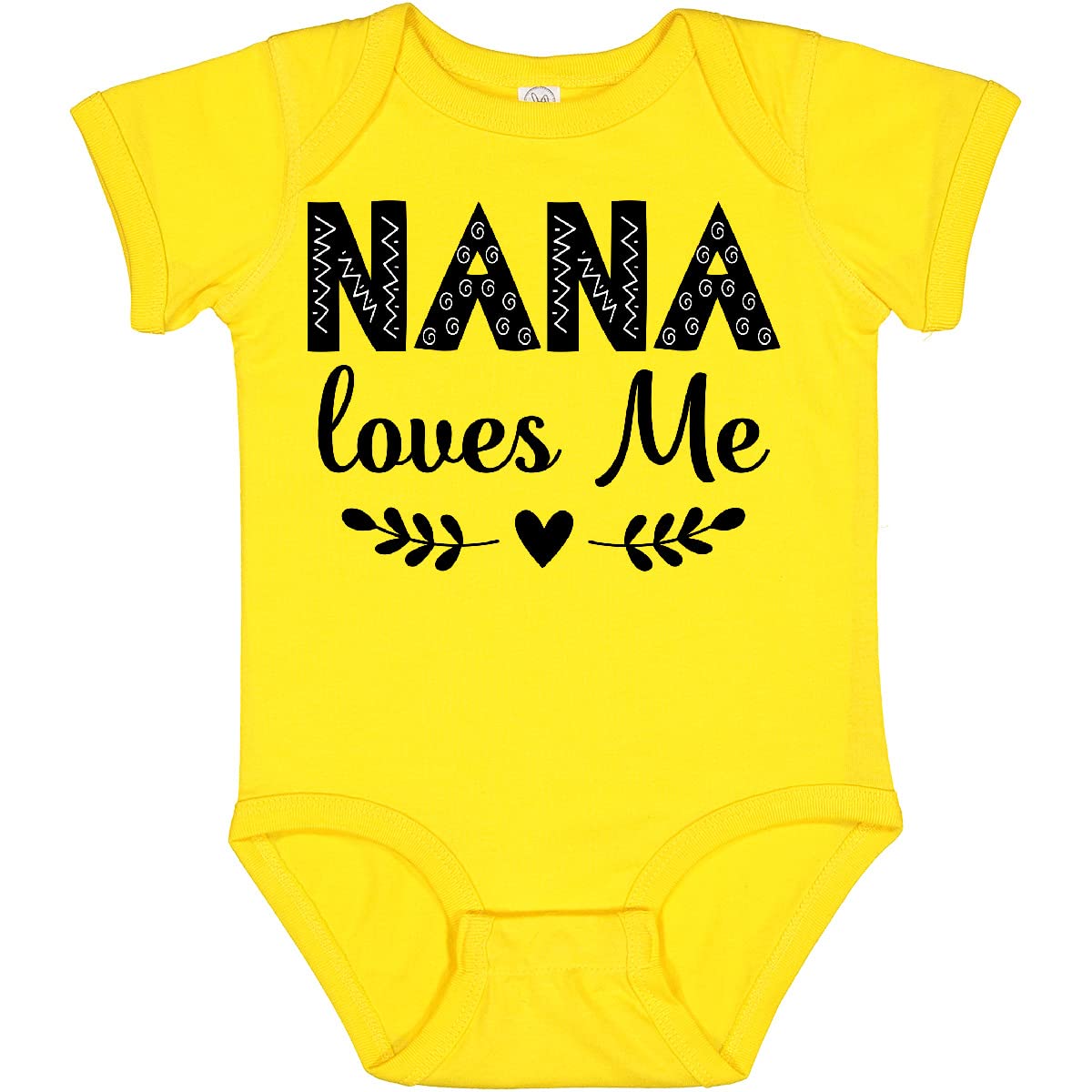 Inktastic Nana Baby Girl Clothes - Cute Baby Bodysuit for Newborns & Infants | Soft Cotton Onesie for Playtime, Family Photos & Everyday Wear