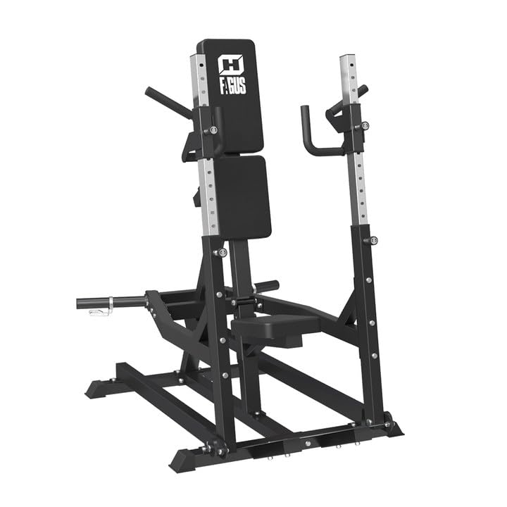 2-in-1 Adjustable Height Standing & Seated Chest Press Machine with Multi-Grip Handles - Home Gym Equipment for Full Chest Workout (Ideal for Small Spaces & Strength Training)