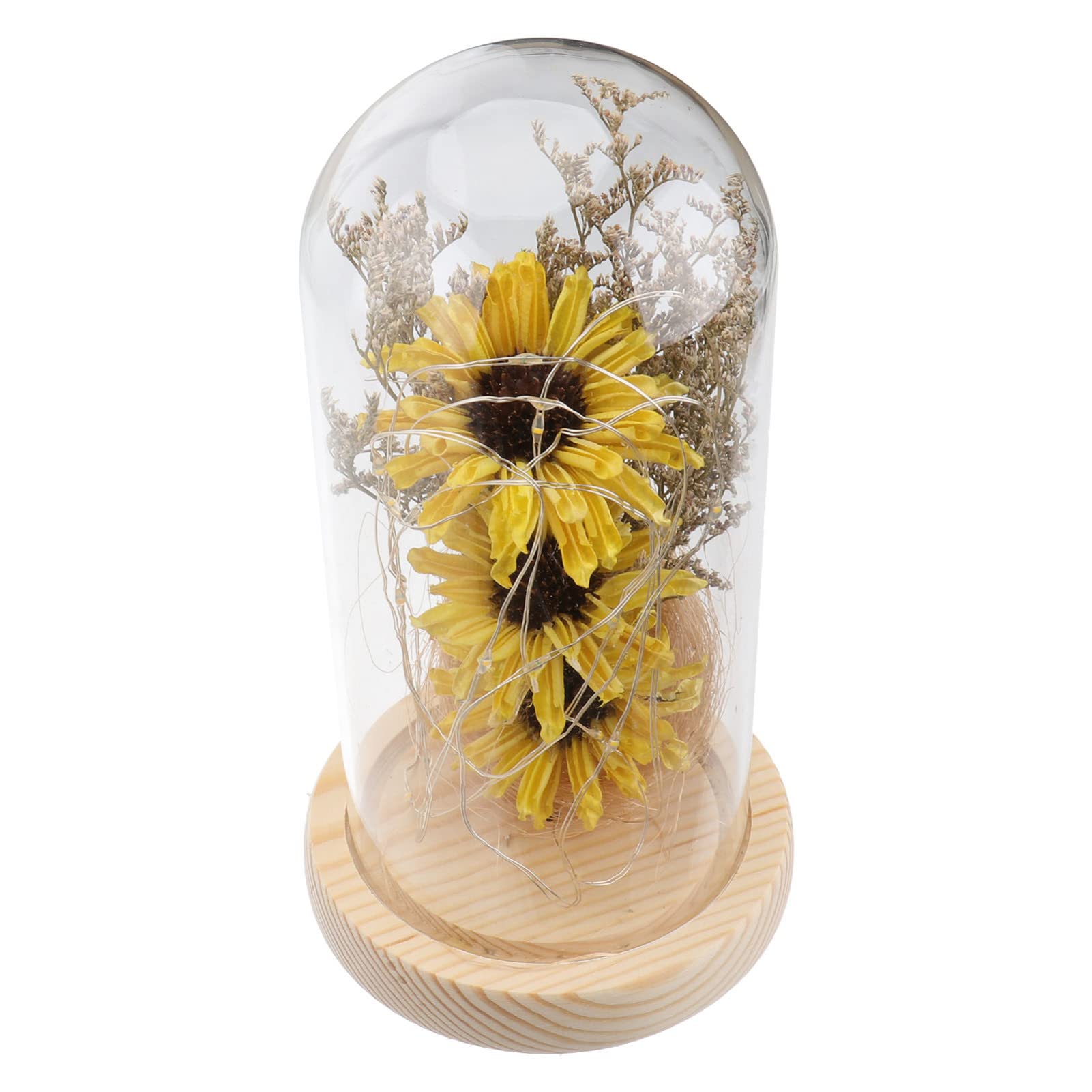 Sunflower LED Lamp - Mini Dome Light for Home Decor & Night Light