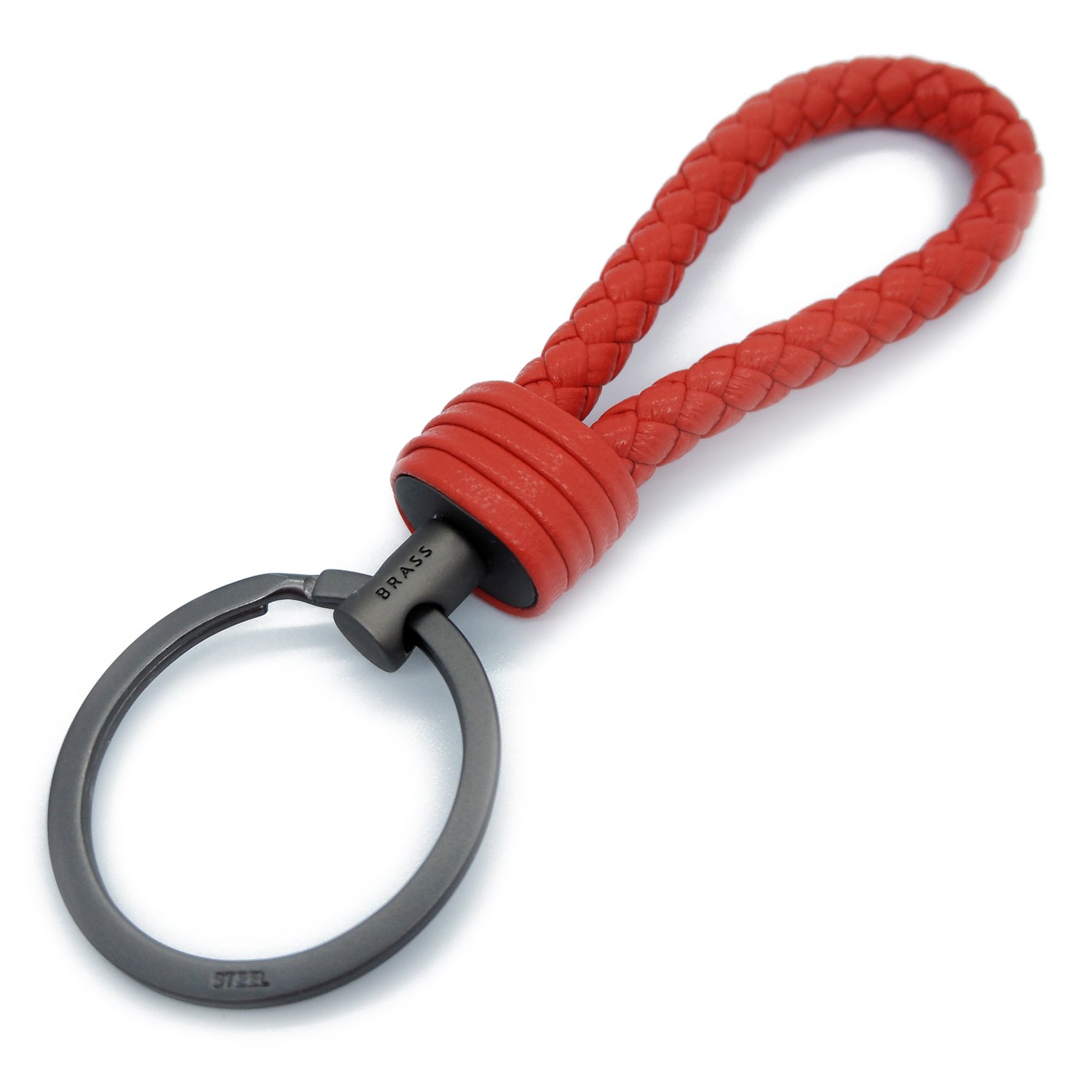 Premium Lambskin Key Ring - Durable & Stylish for Everyday Use