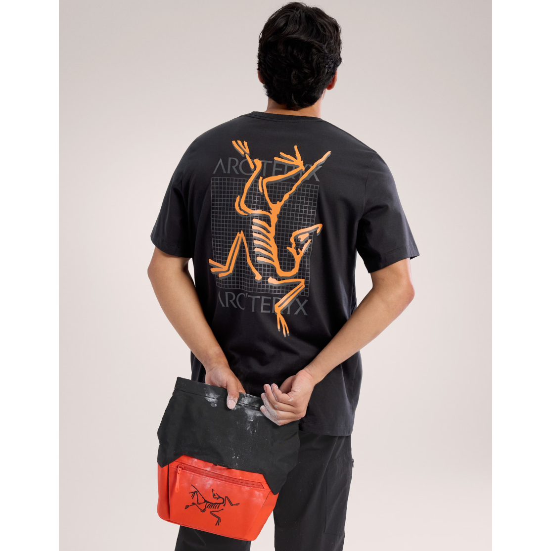 Arc'teryx Men's Short Sleeve Shirt with Multi Bird Logo - Lightweight & Breathable for Hiking, Camping & Outdoor Adventures