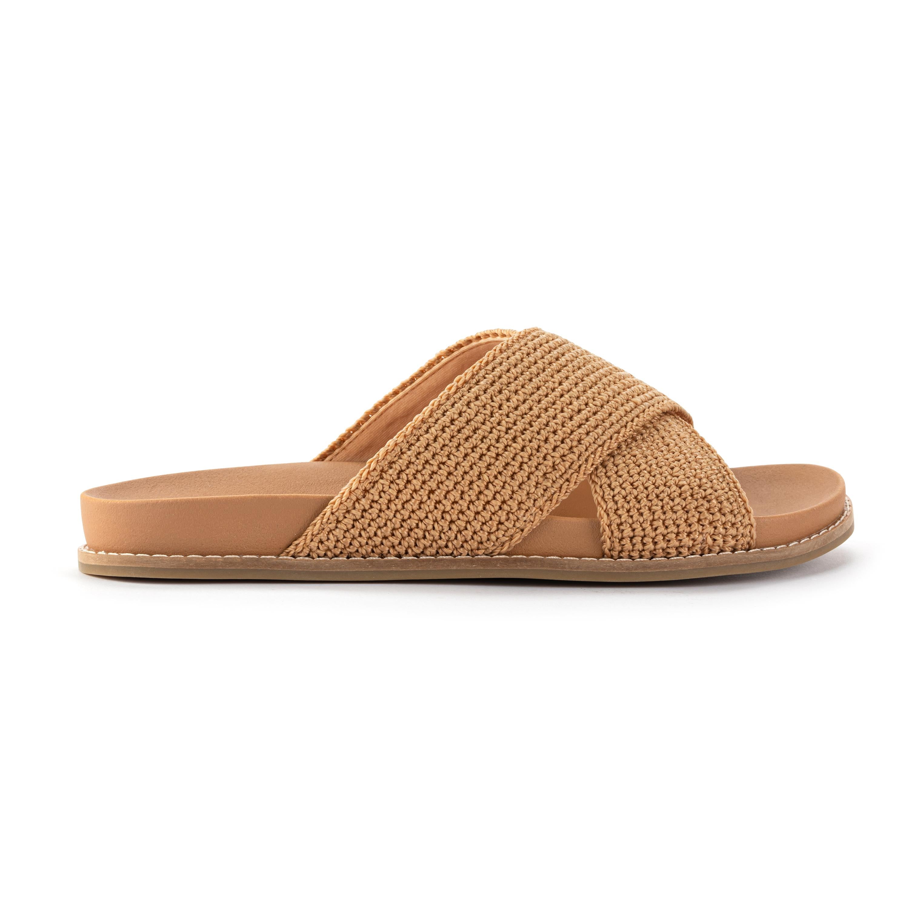 Hand Crochet Penelope Sandal - Eco-Friendly Bamboo Women's Sandals for Beach, Vacation & Summer Outfits