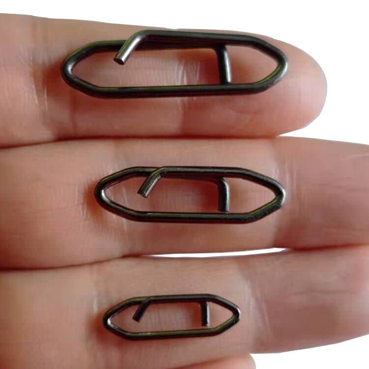 Power Fishing Clips - Quick Change Snap Lure Connectors (50 Pack) for Freshwater & Saltwater Fishing - Ideal for Bass, Trout, and Saltwater Game Fish
