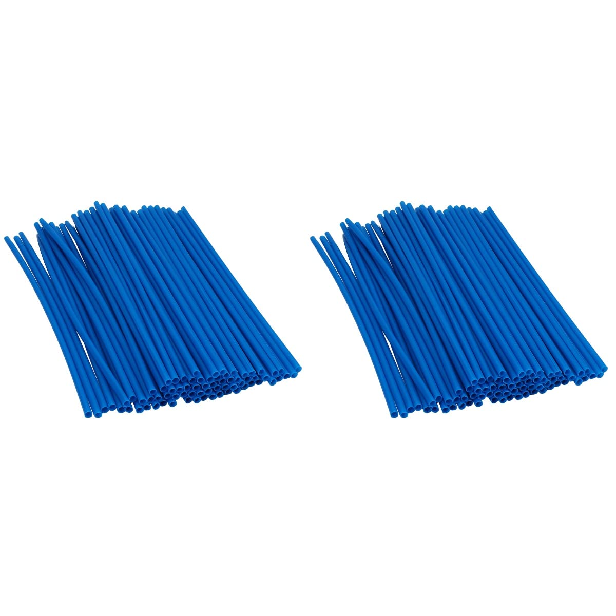 PRETYZOOM 2 Sets Universal Bike Wheel Spoke Reflectors - High Visibility Safety Reflector Strips for Motorcycle, Mountain Bike, Road Bike - Sky Blue Wheel Decor & Night Riding Protection