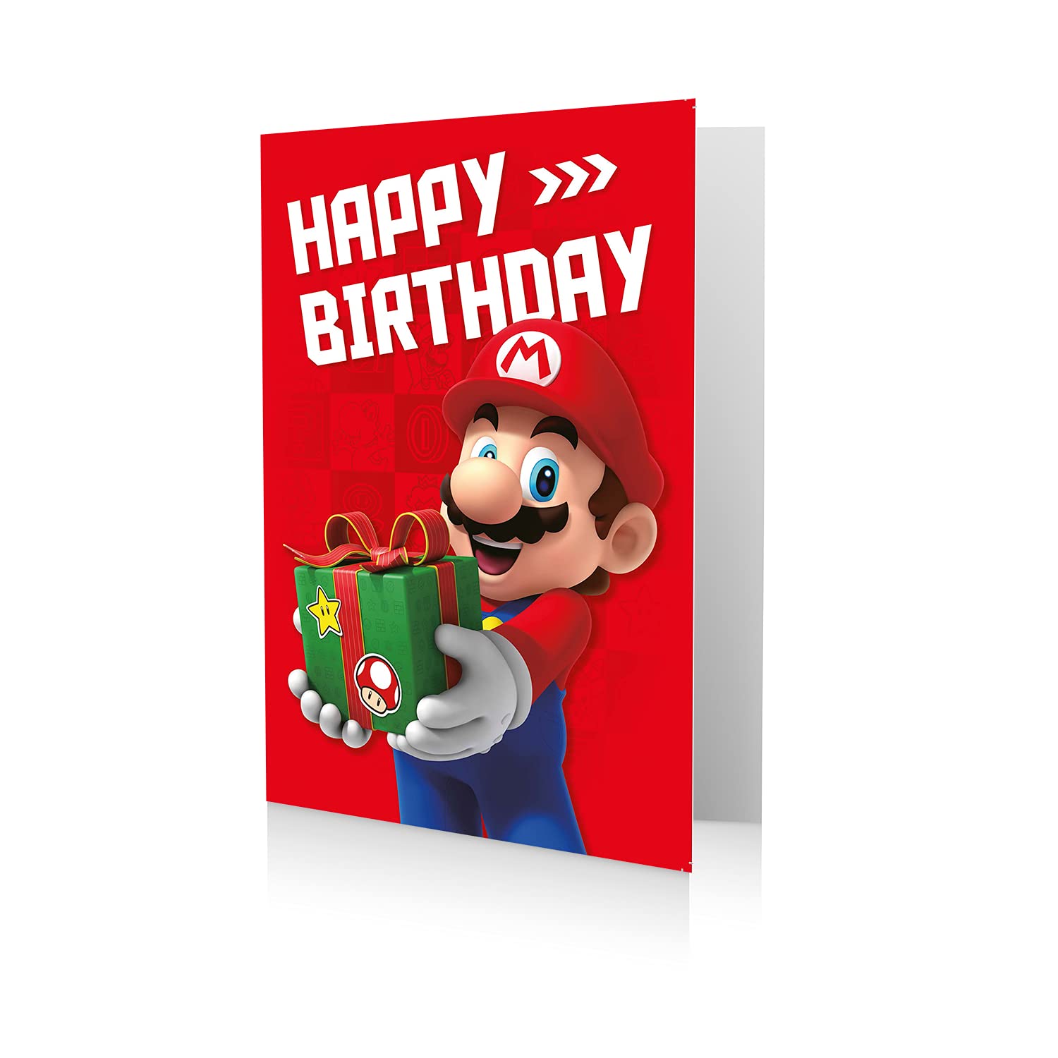 Super Mario Birthday Card - Happy Birthday Greeting Card for Gamers & Fans | Perfect for Nintendo Lovers, Birthday Parties & Special Occasions