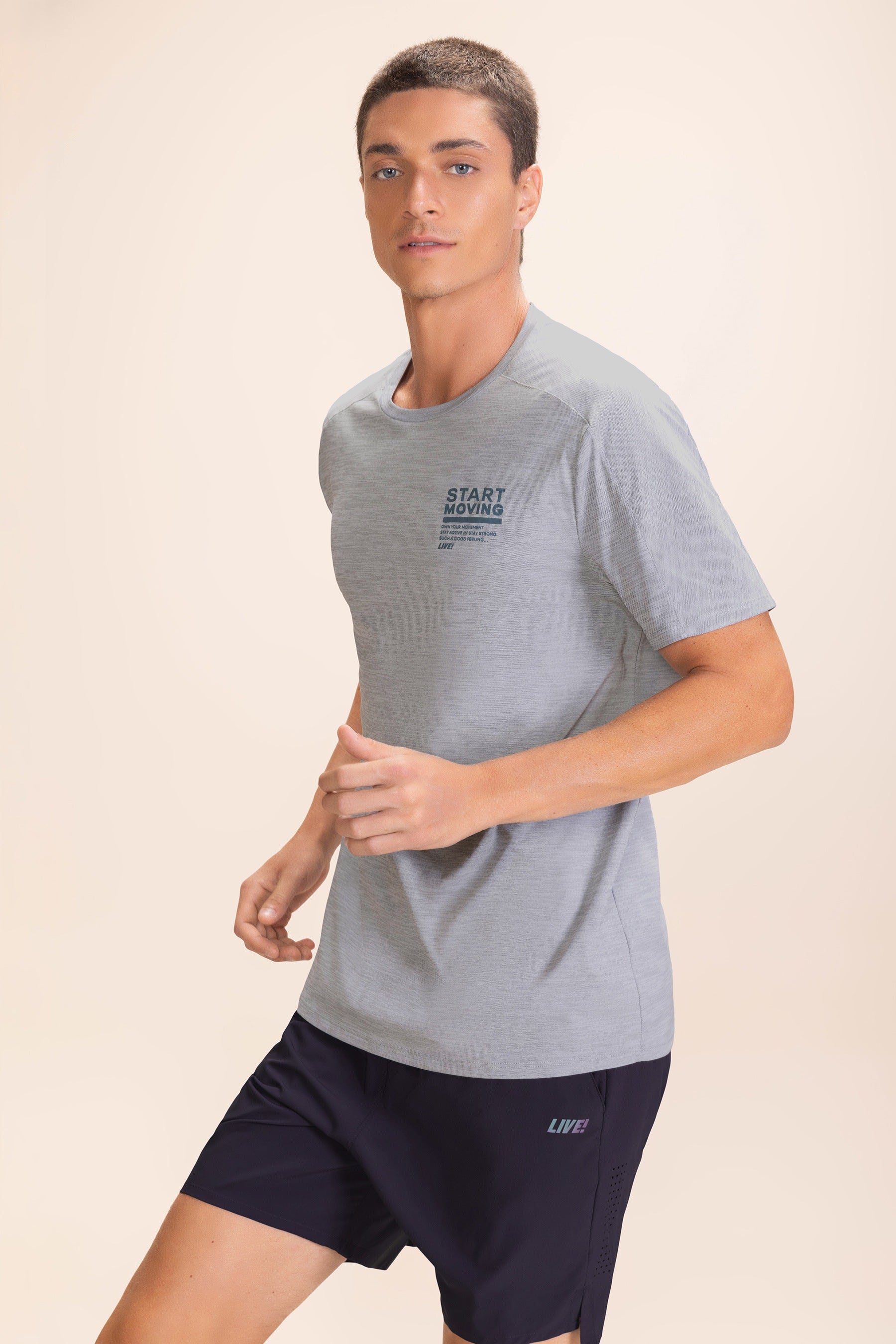 Comfy Merged Stay Men's T-Shirt - Soft Cotton Casual Tee for Everyday Wear | Perfect for Work, Gym & Relaxation